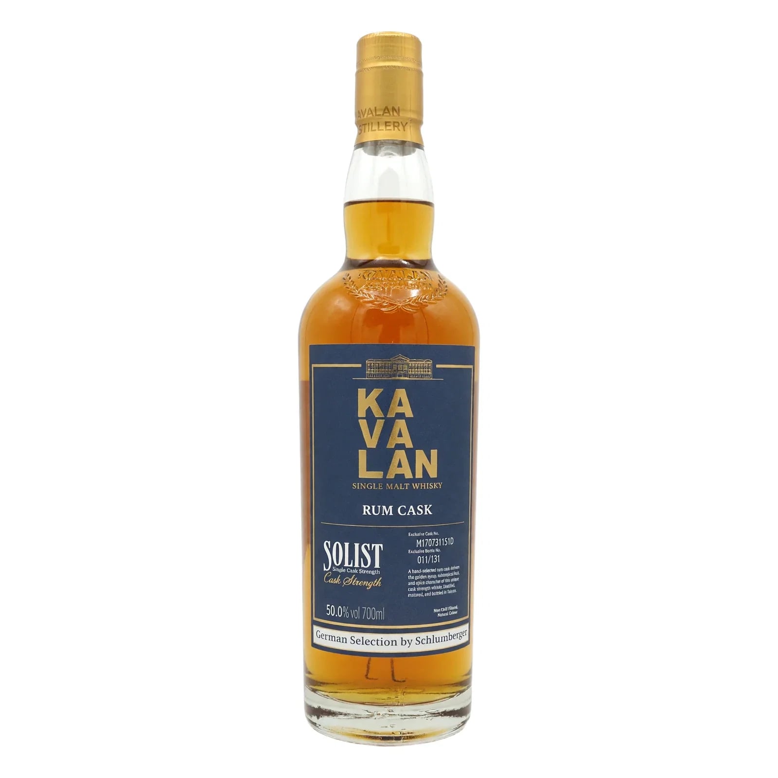 Kavalan Solist Rum Cask Cask Nr.M170731151D