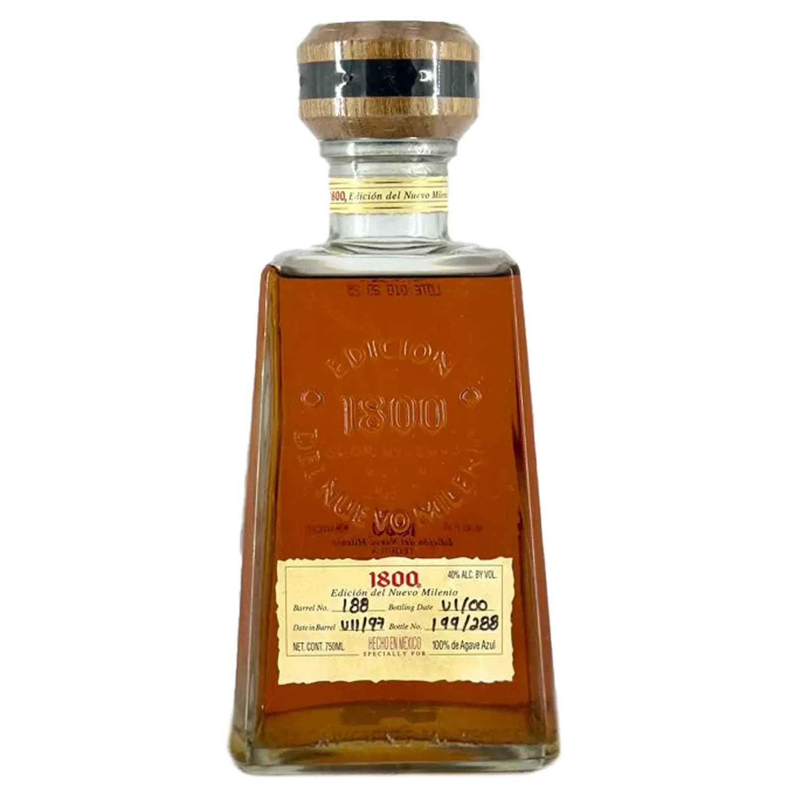 1800 Tequila 1997 Gran Reserva Anejo Edicion del Nuevo Milenio