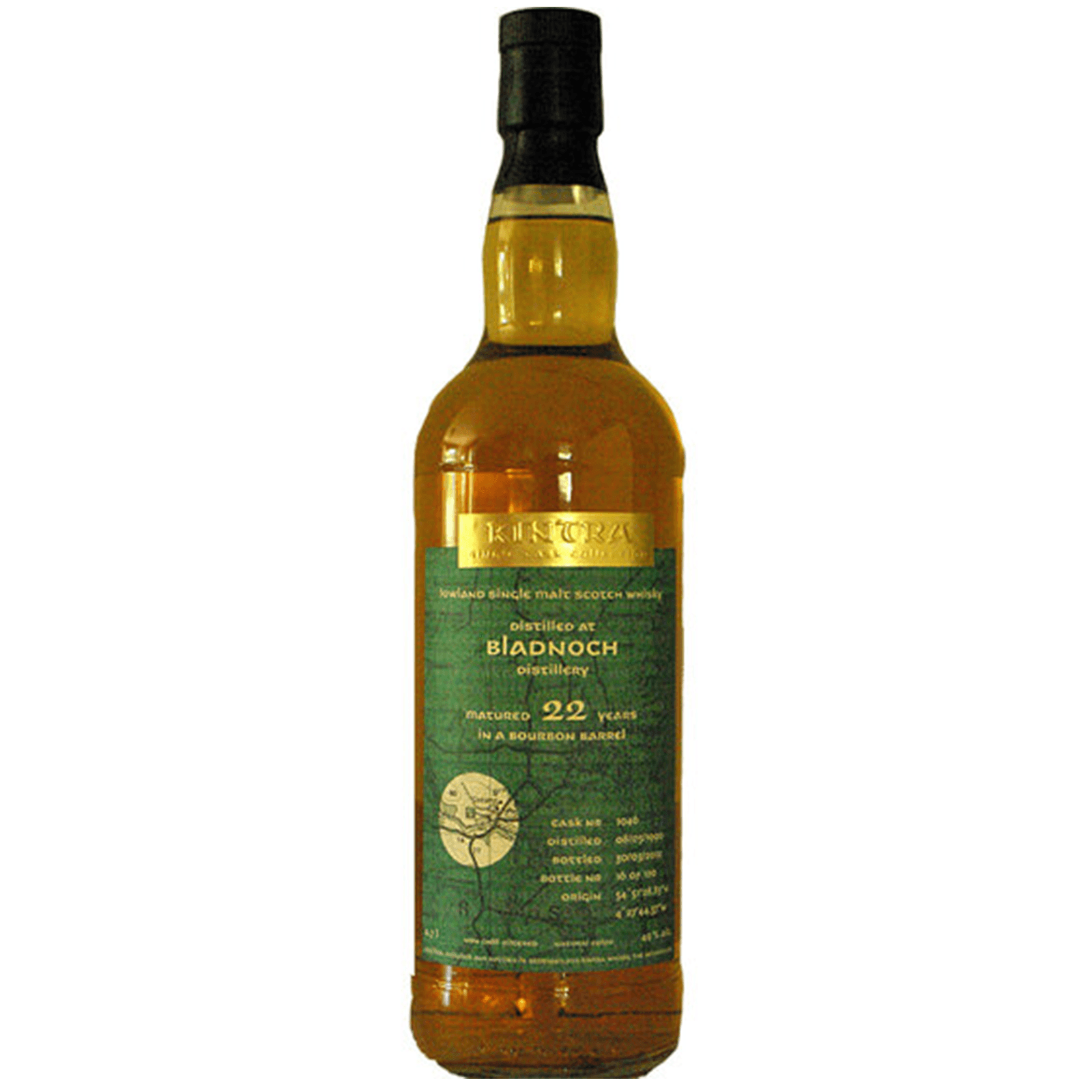 Bladnoch 22 Years Old 1990 Single Cask Collection Kintra Whisky 1046
