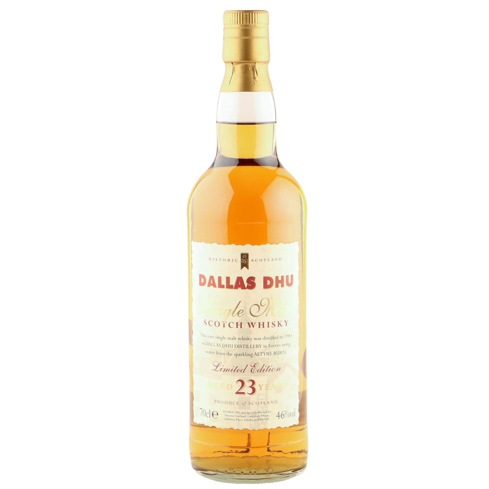 Dallas Dhu 23 Years Old 1983 Limited Edition UD - Bottler