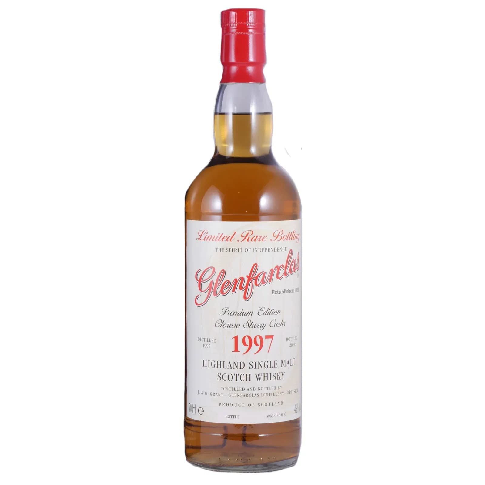 Glenfarclas 21 Years Old 1997 Limited Rare Bottling