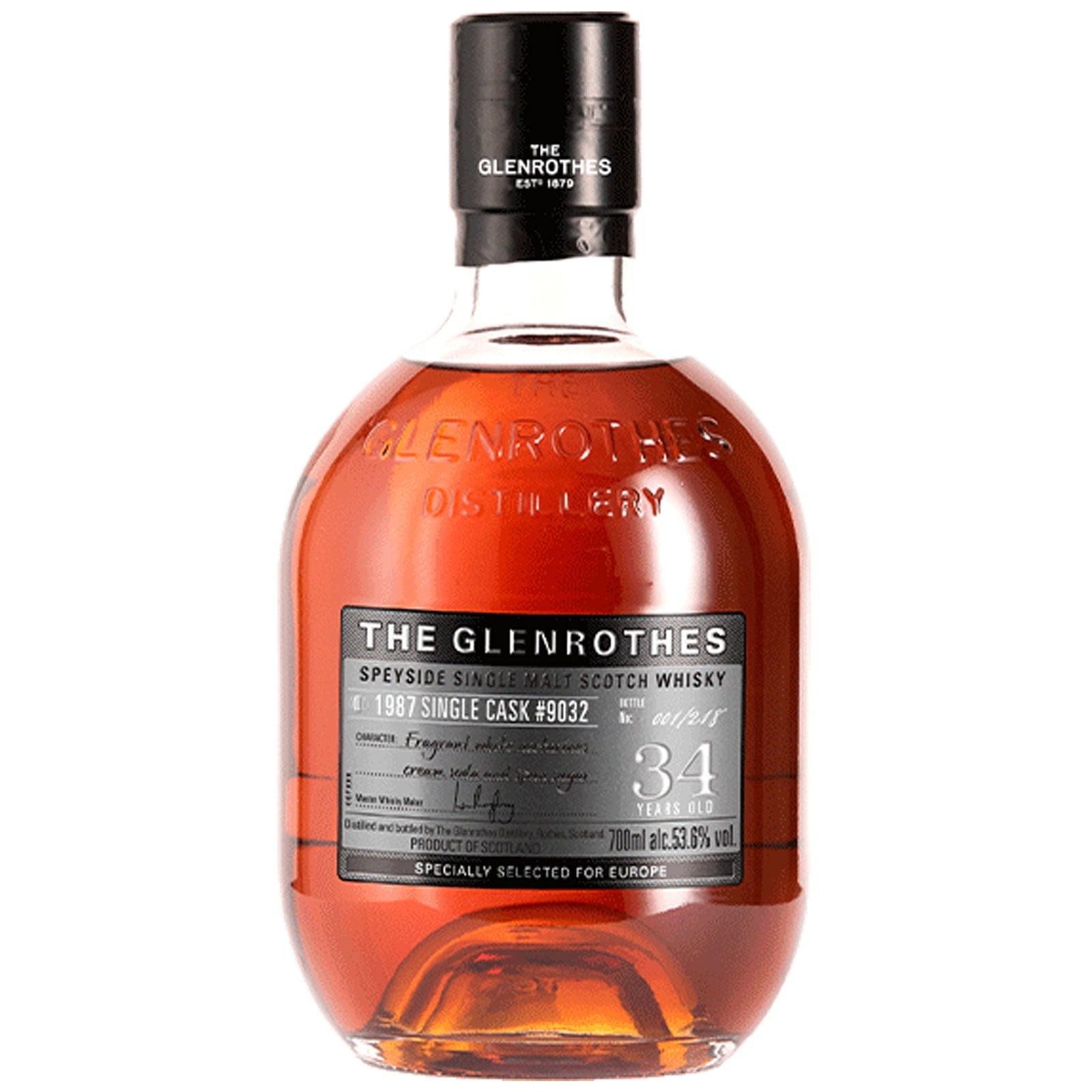 Glenrothes 34 Years Old 1987 Single Cask Nr.9032