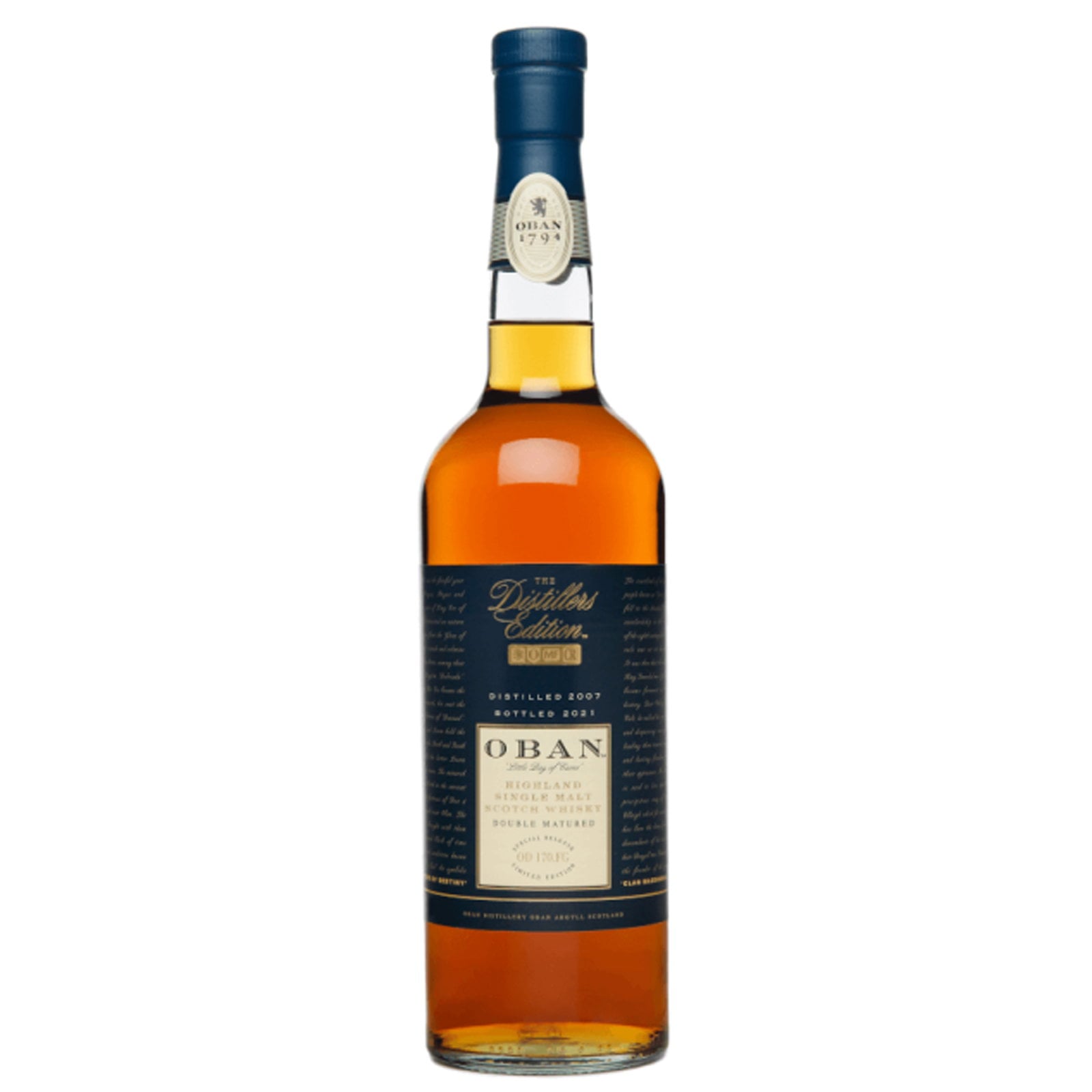 Oban 2007 The Distillers Edition OD 170.FG