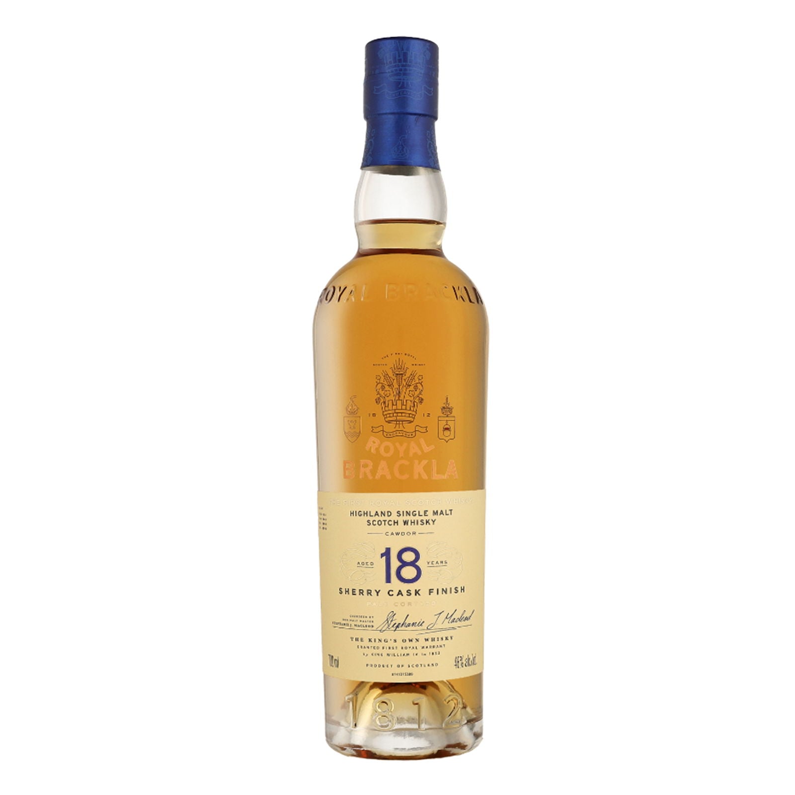Royal Brackla 18 Years Old Sherry Cask Finish