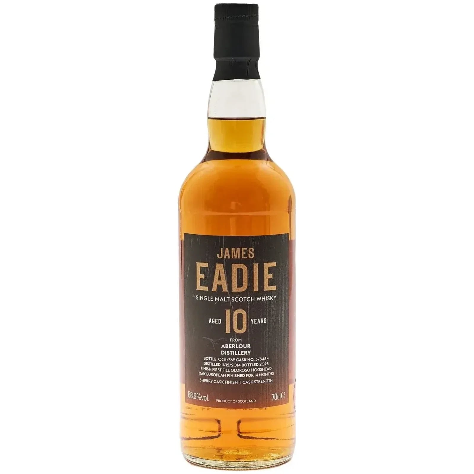 Aberlour 10 Years Old 2014 James Eadie Cask Nr. 378484