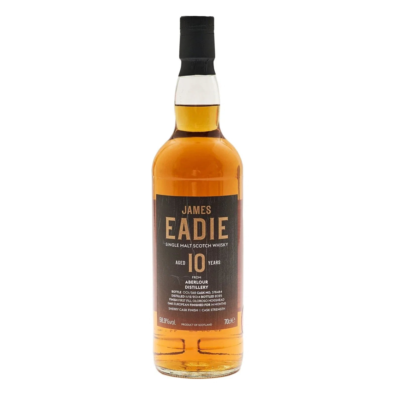 Aberlour 10 Years Old 2014 James Eadie Cask Nr. 378484