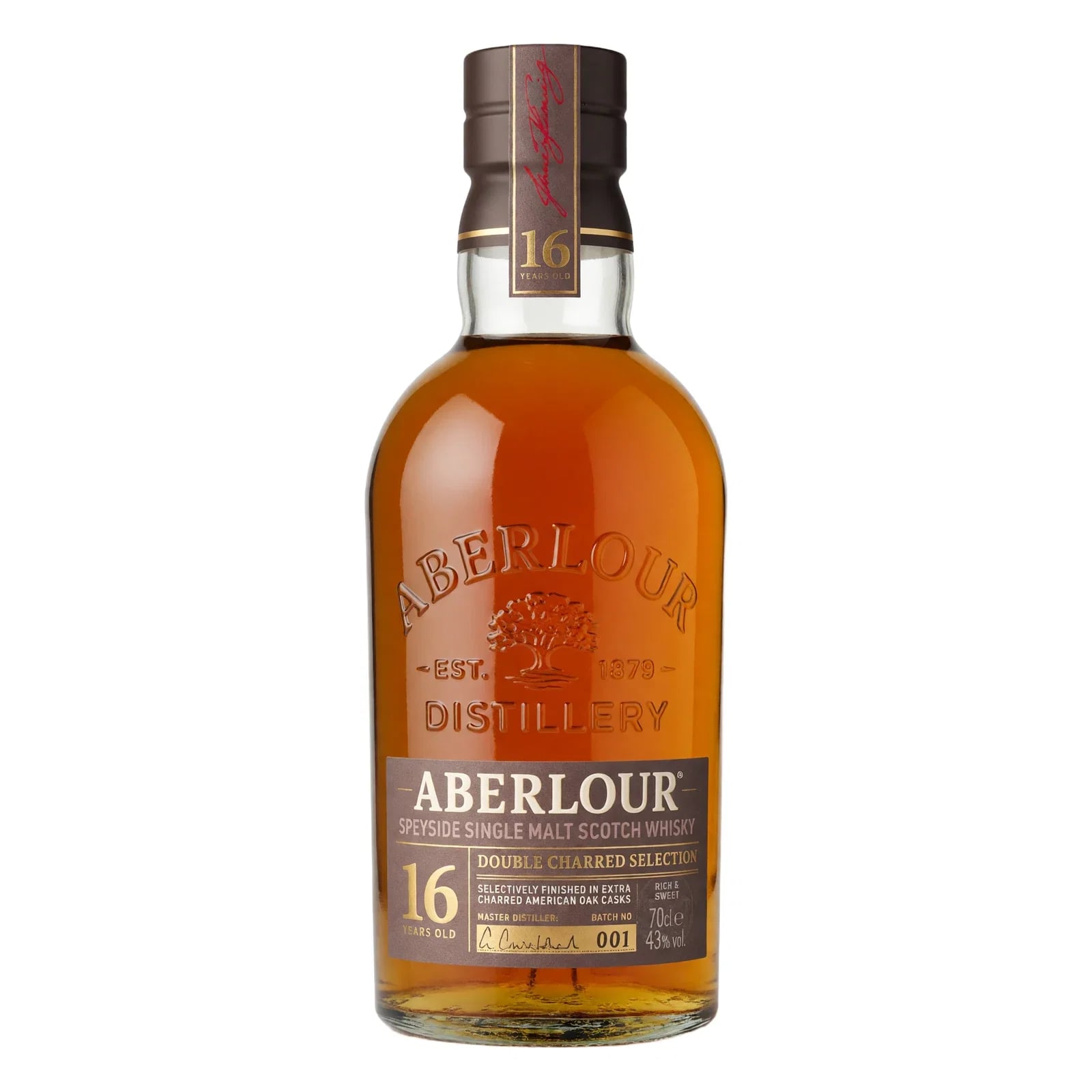 Aberlour 16 Years Old Old Double Charred Edition Batch 001