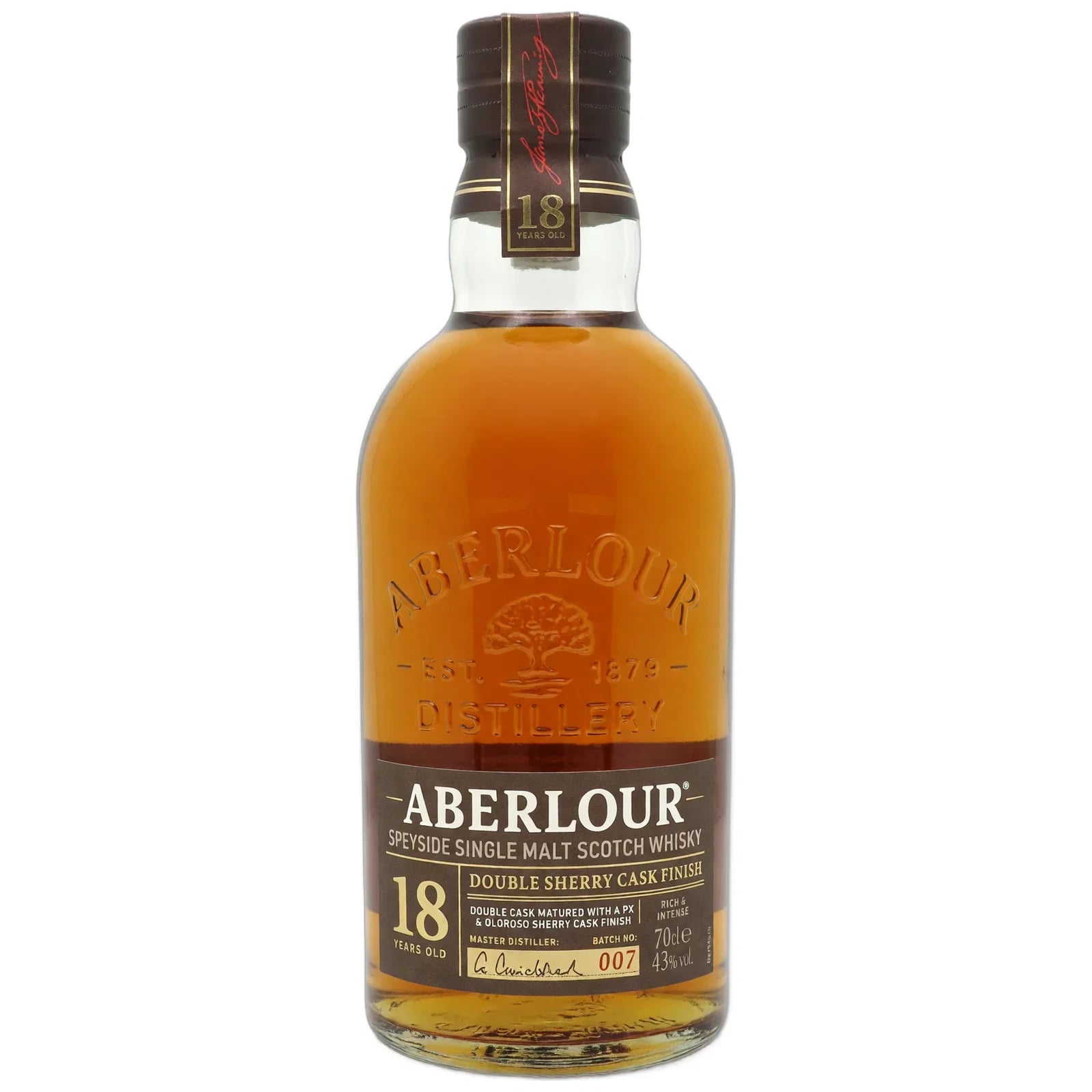 Aberlour 18 Years Old Double Sherry Cask Finish Batch 007