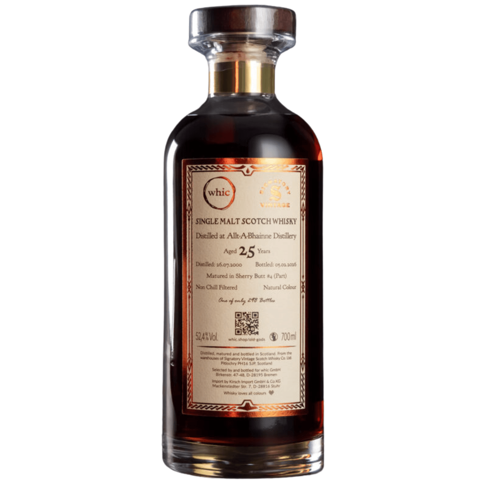 Allt-A-Bhainne 25 Years Old 2000 Thor'S Trials I – Drinking The Sea Signatory