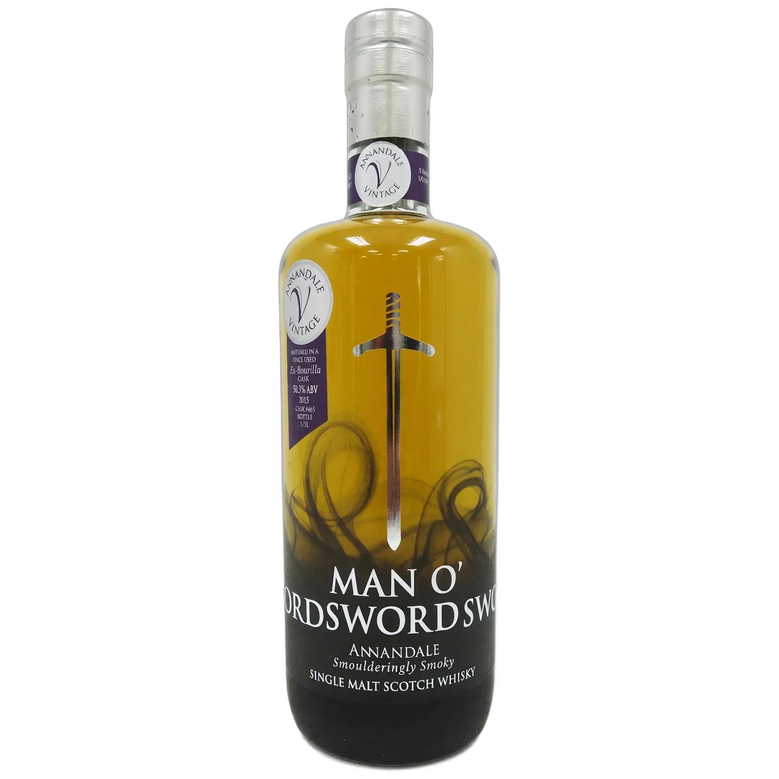 Annandale 3 Years Old 2015 Man O' Sword Cask #465