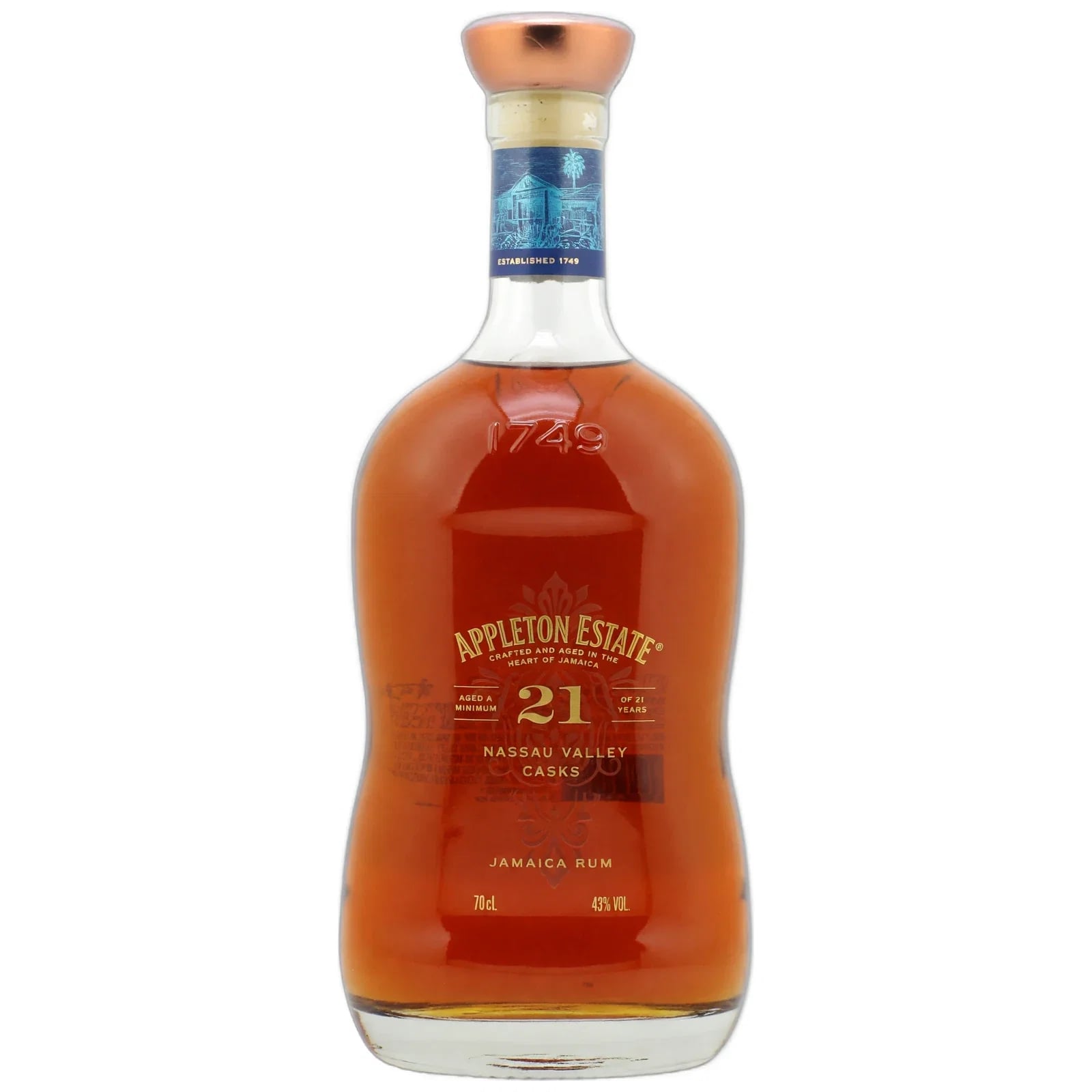 Appleton Estate 21 Years Old Nassau Valley Casks