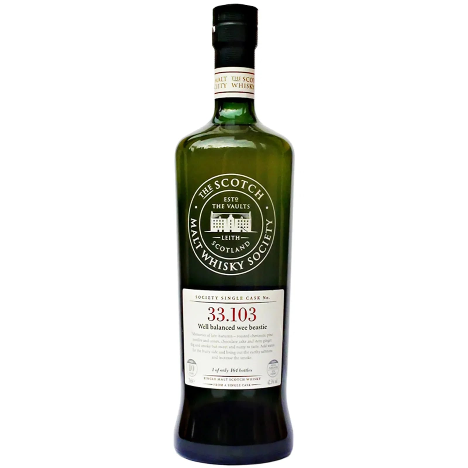 Ardbeg 10 Years Old 2000 Well balanced wee beastie The Scotch Malt Whisky Society 33.103