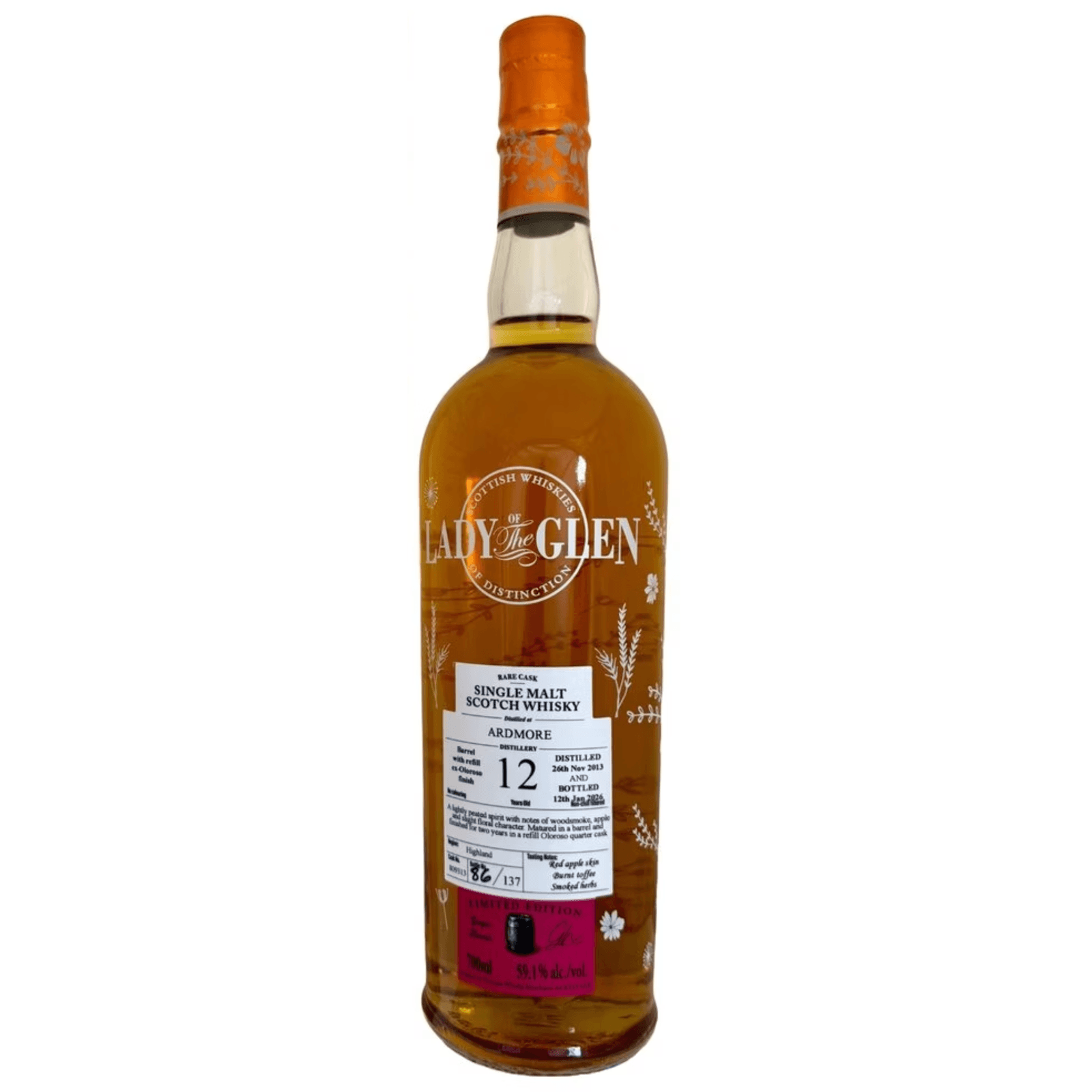Ardmore 12 Years Old 2013 Lady Of The Glen