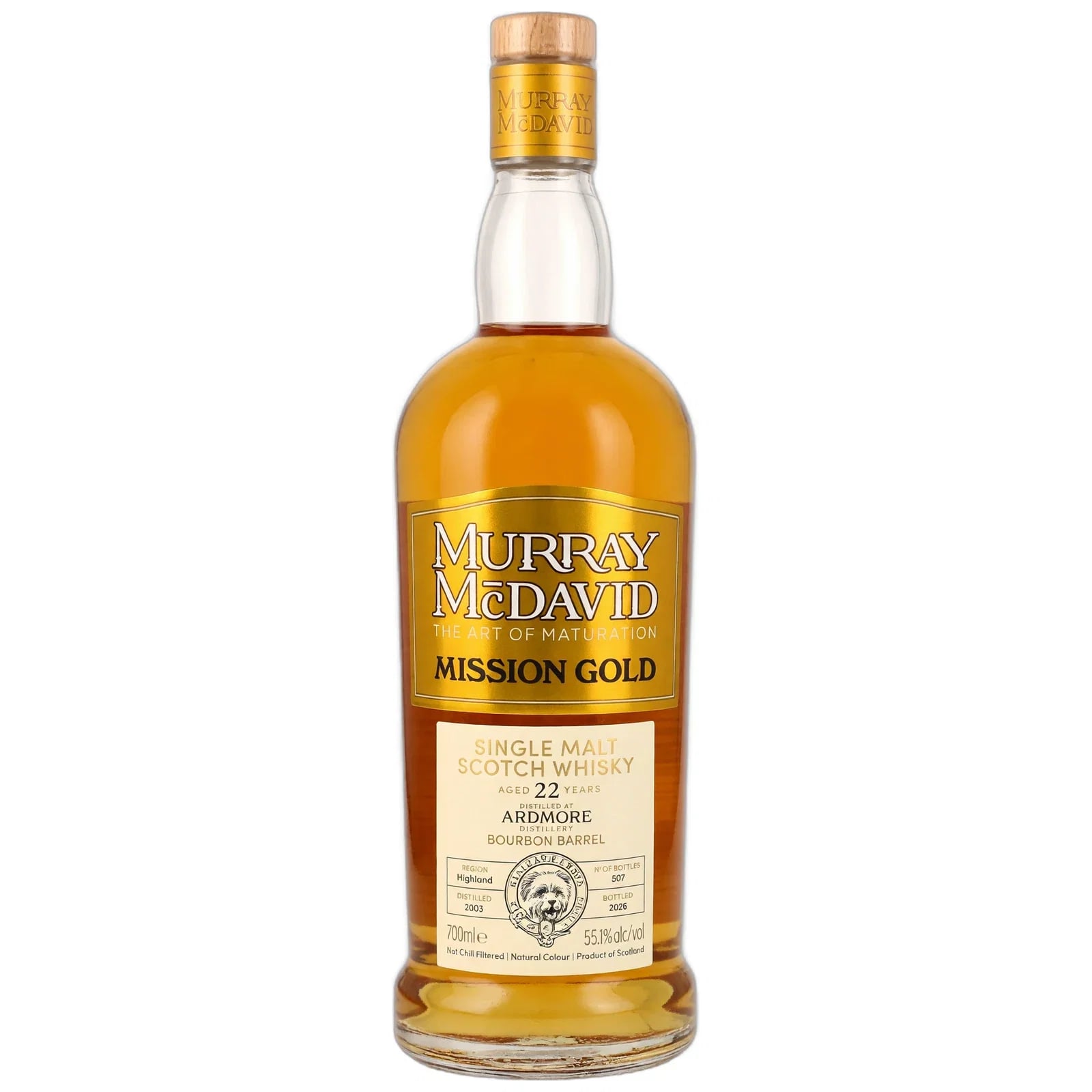 Ardmore 22 Years Old 2003 Mission Gold Murray Mcdavid