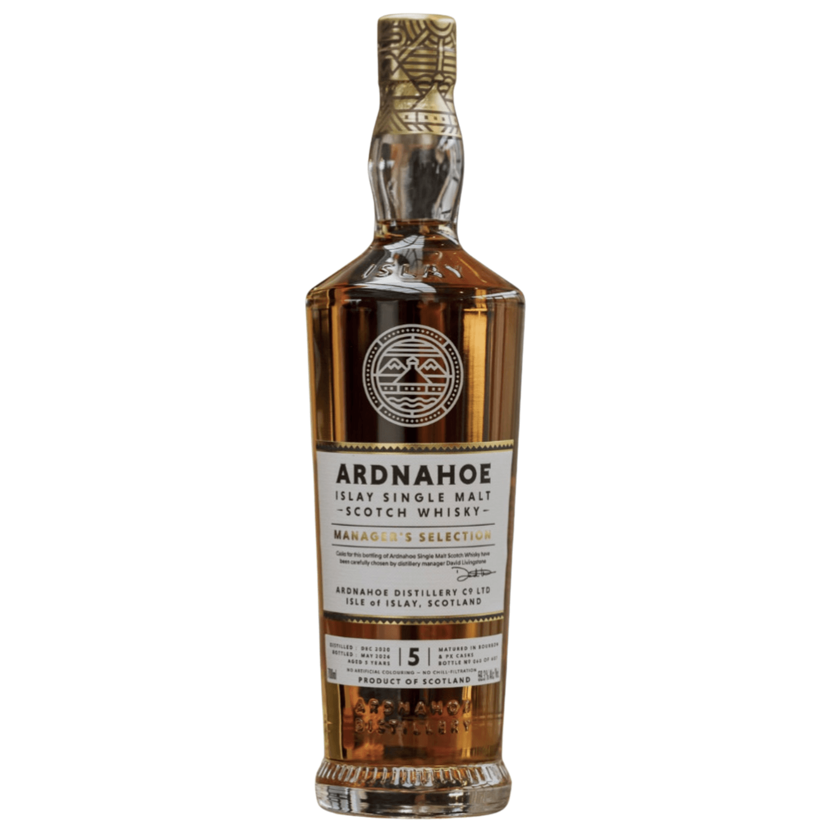 Ardnahoe 5 Years Old Manager's Selection Second Release