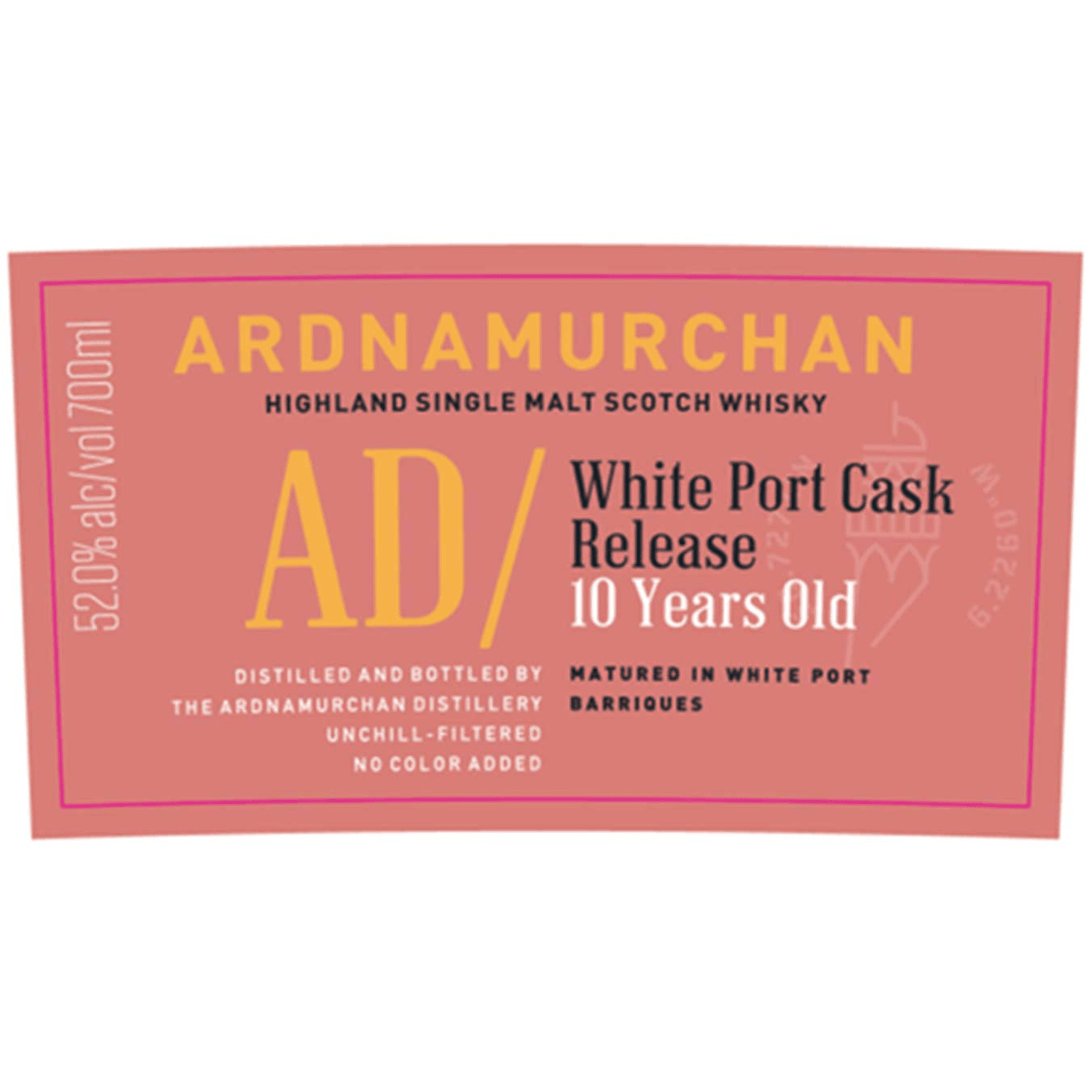 Ardnamurchan 10 Years Old AD/White Port Release