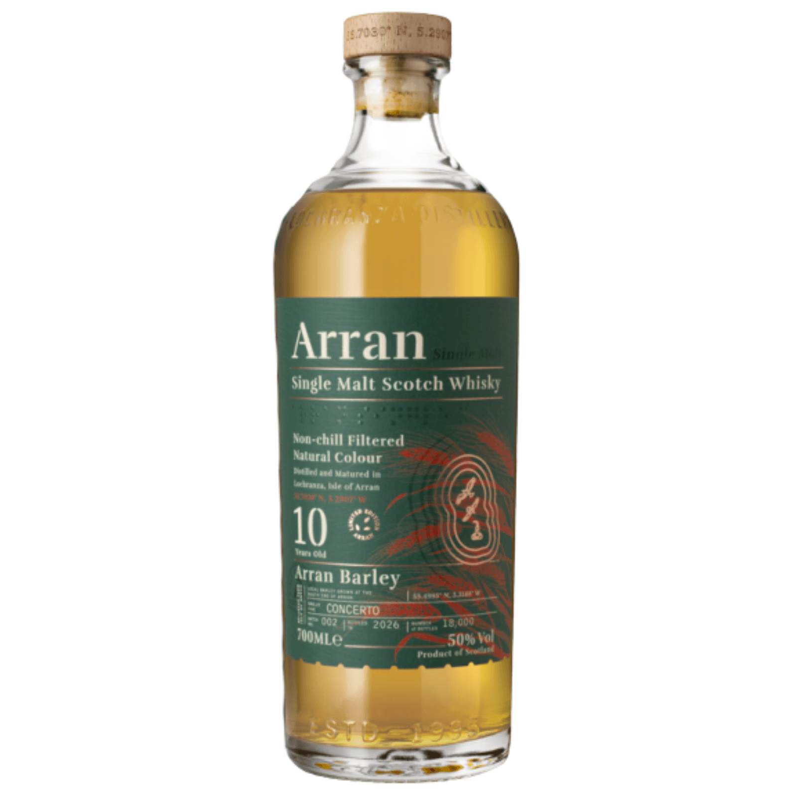 Arran 10 Years Old Barley Batch 002