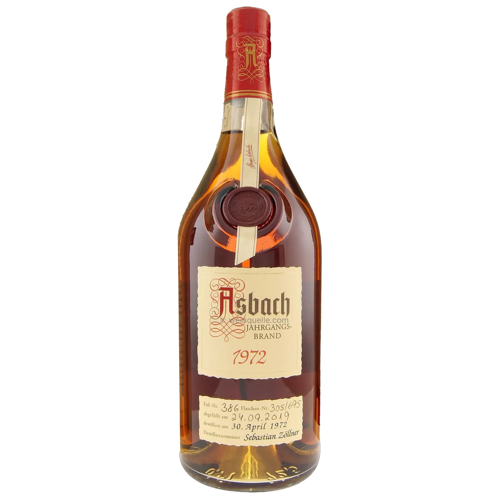 Asbach 28 Years Old 1972 Vintage Brandy