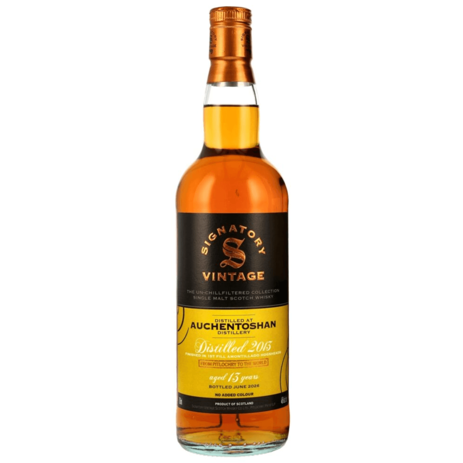 Auchentoshan 13 Years Old 2013 Signatory Vintage