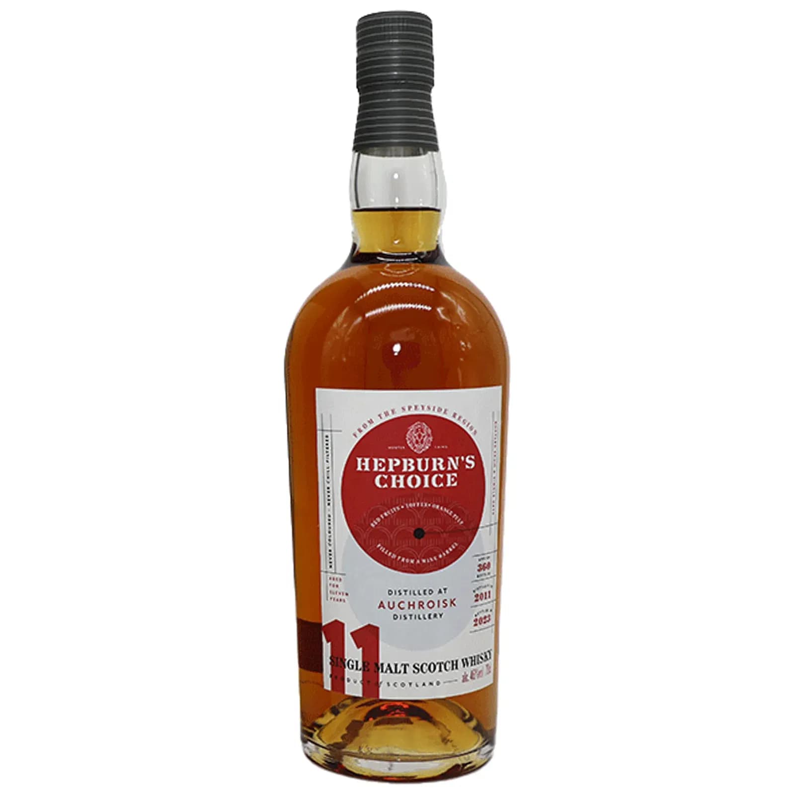 Auchroisk 11 Years Old 2011 Hepburn's Choice Hunter Laing