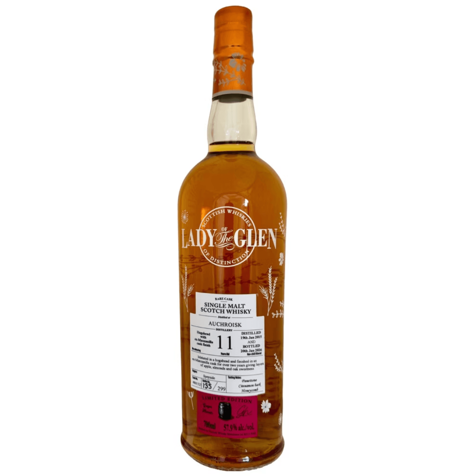 Auchroisk 11 Years Old 2015 Lady Of The Glen
