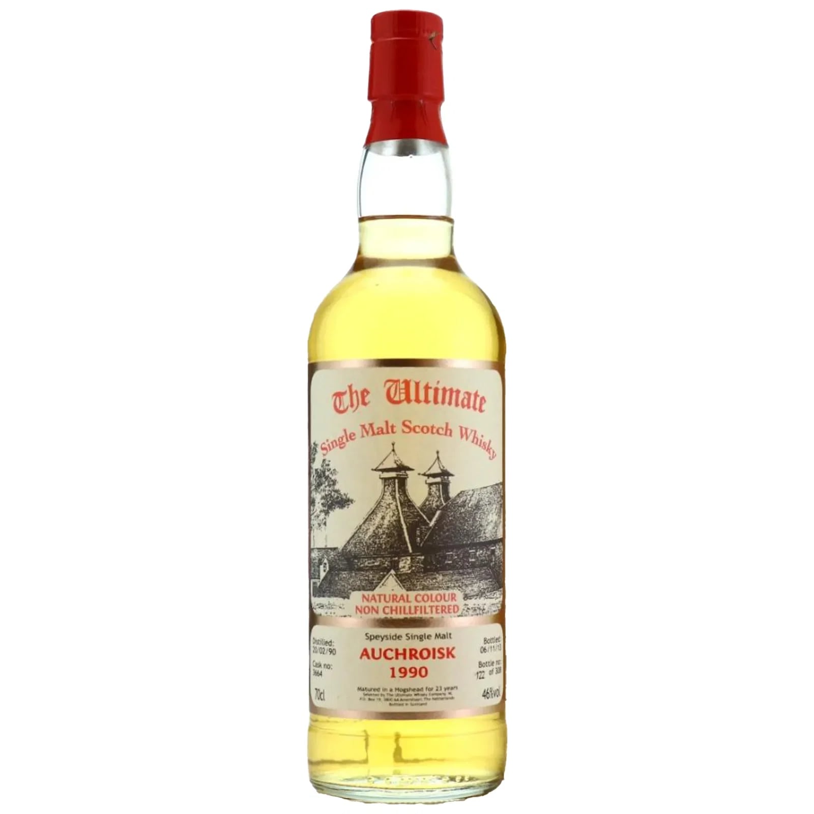 Auchroisk 23 Years Old 1990 The Ultimate van Wees 3664