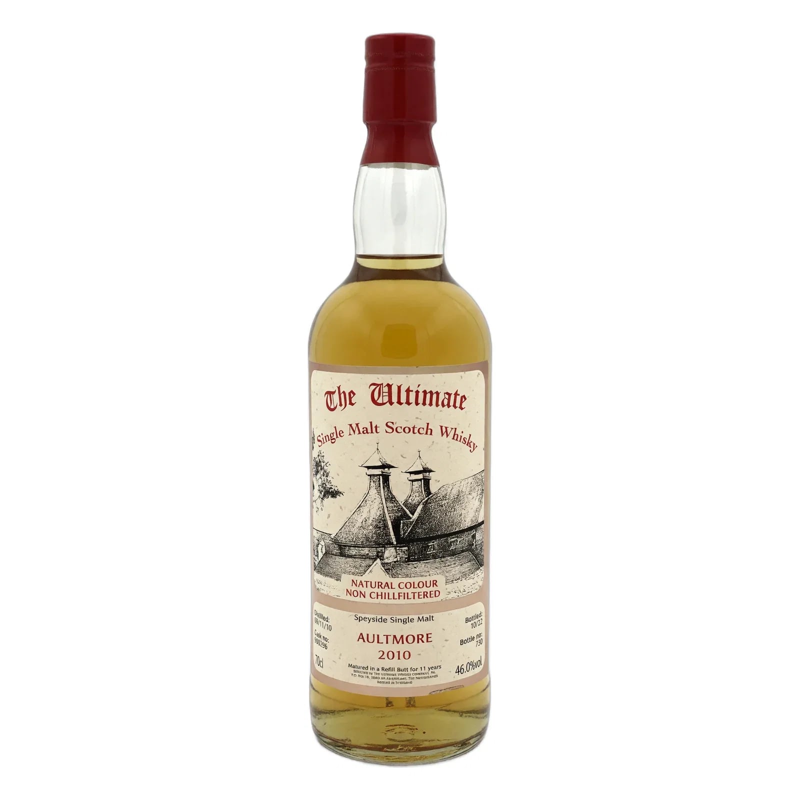 Aultmore 11 Years Old 2010 The Ultimate Selection Cask Nr. 900296