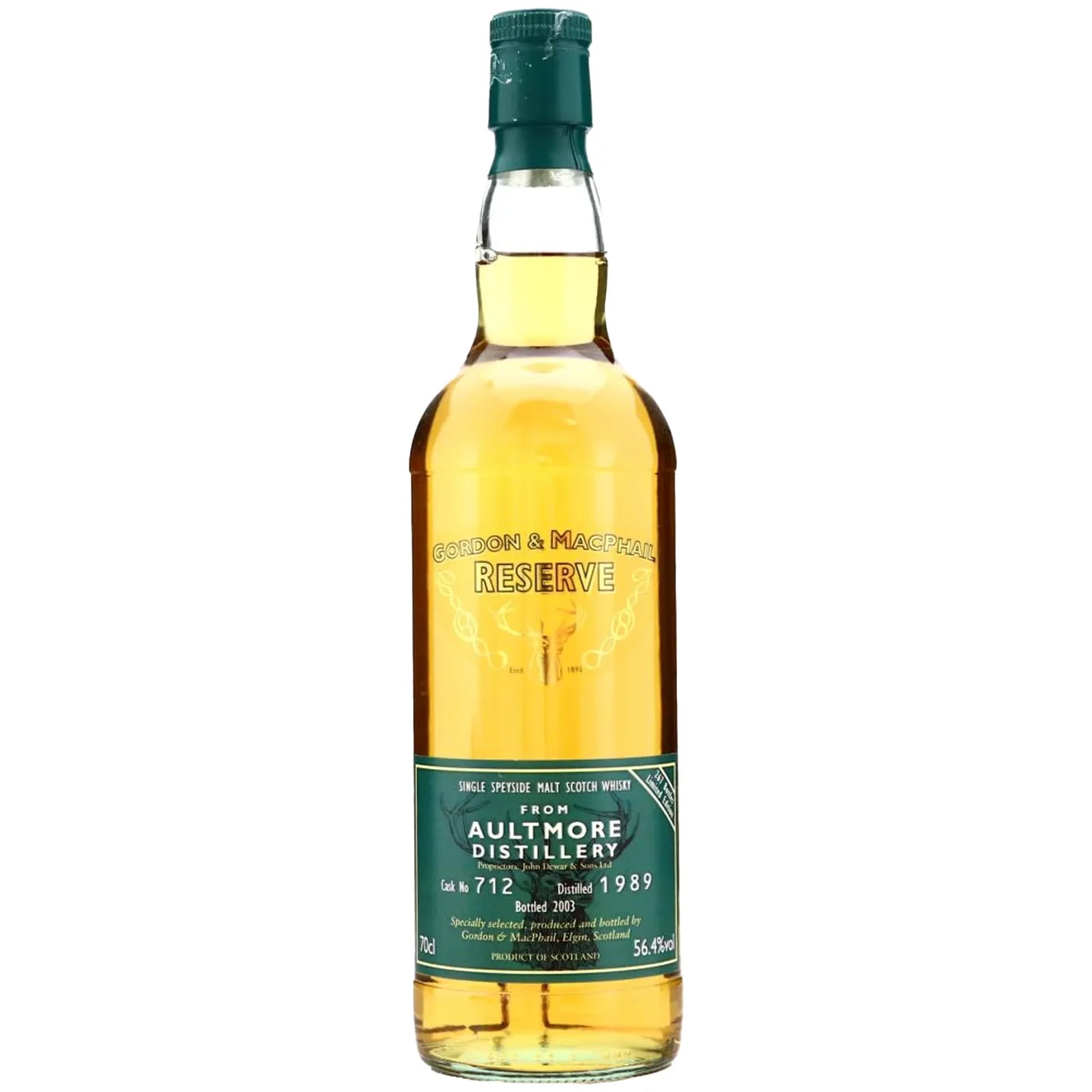 Aultmore 14 Years Old 1989 Reserve Gordon & MacPhail 712