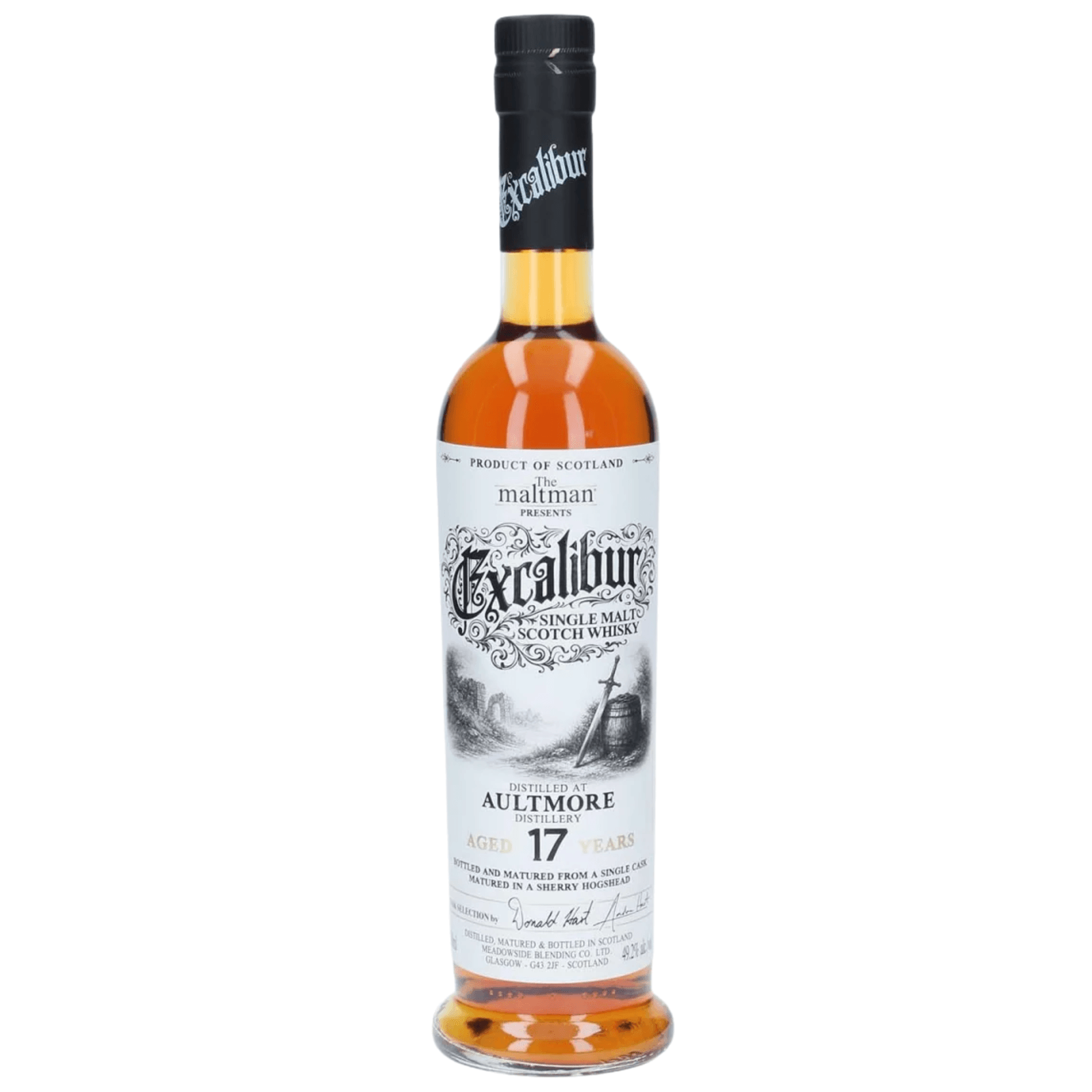 Aultmore 17 Years Old 2009 Excalibur The Maltman 50 cl