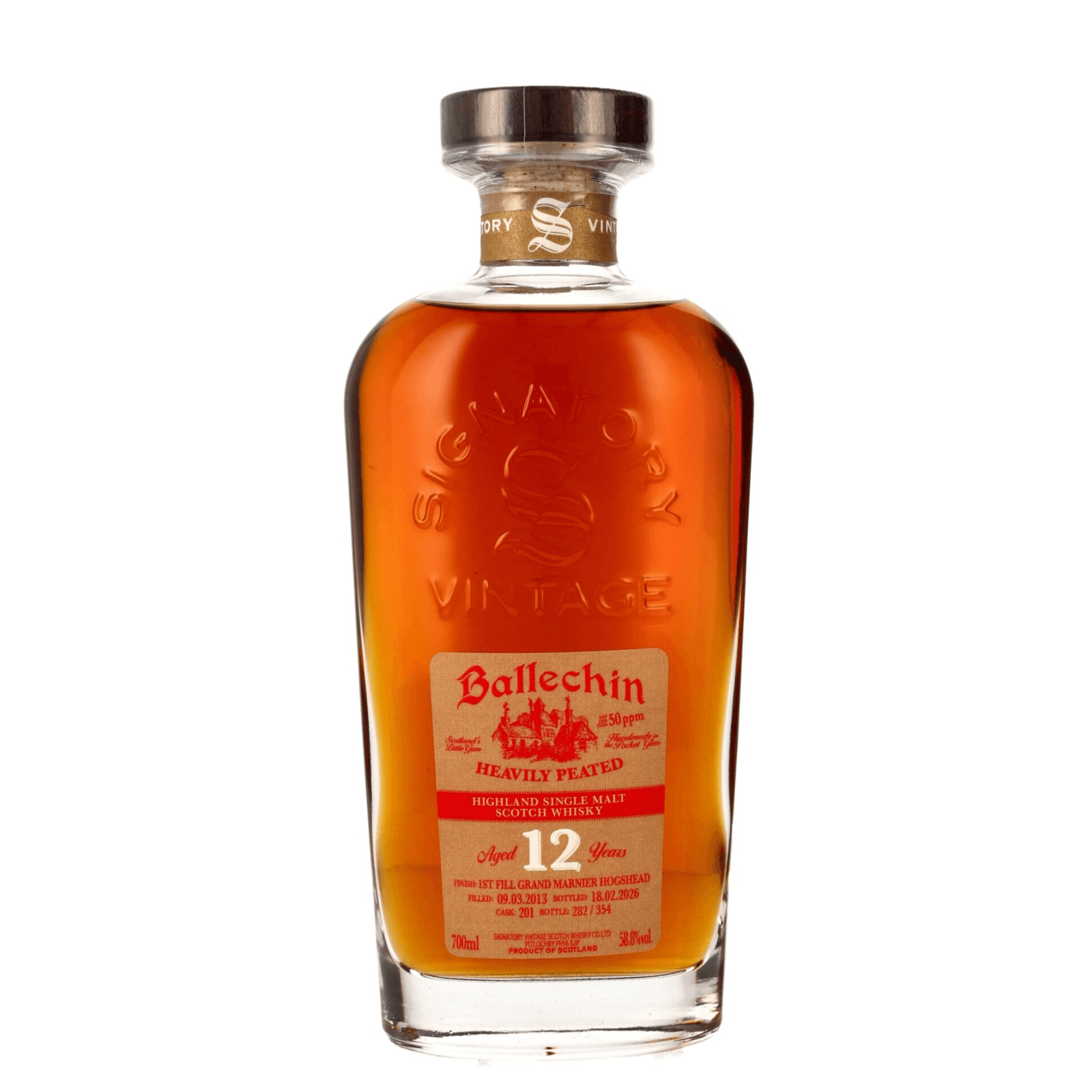 Ballechin 12 Years Old 2013 Signatory Vintage Cask Nr.201