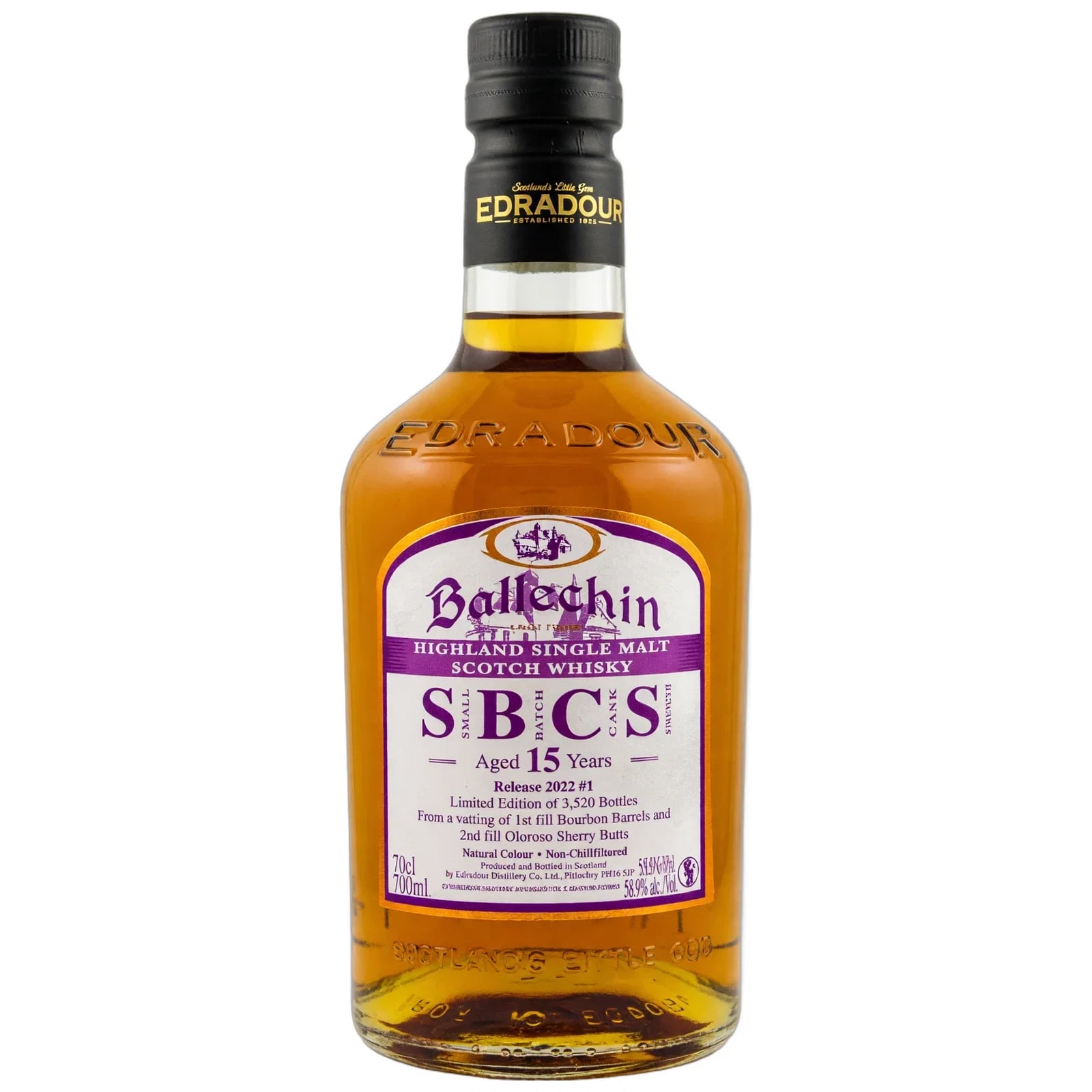 Ballechin 15 Years Old Small Batch Cask Strength Batch 2