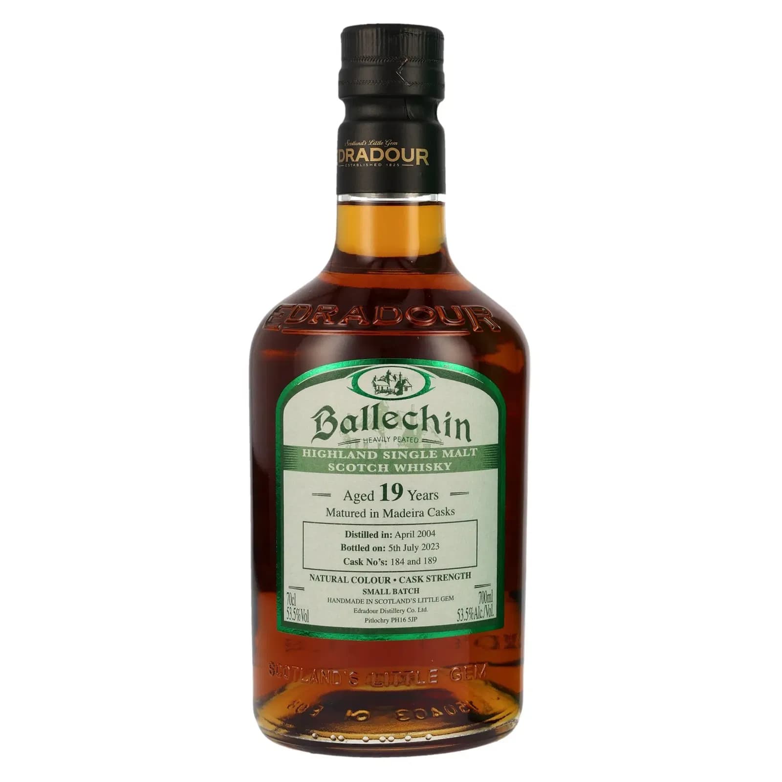 Ballechin 19 Years Old 2004 Madeira Cask Matured 184, 189