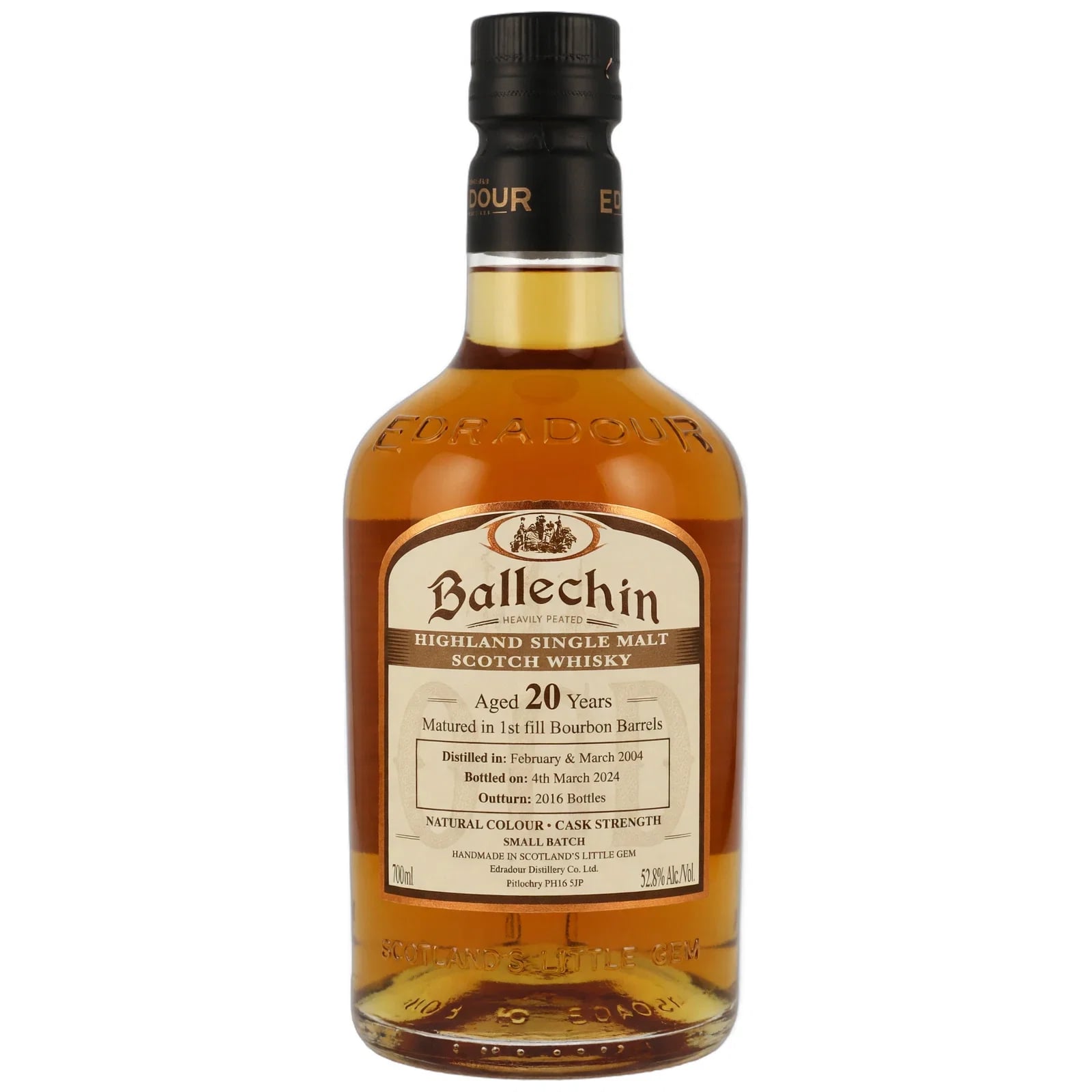 Ballechin 20 Years Old 2004 Bourbon Cask Matured