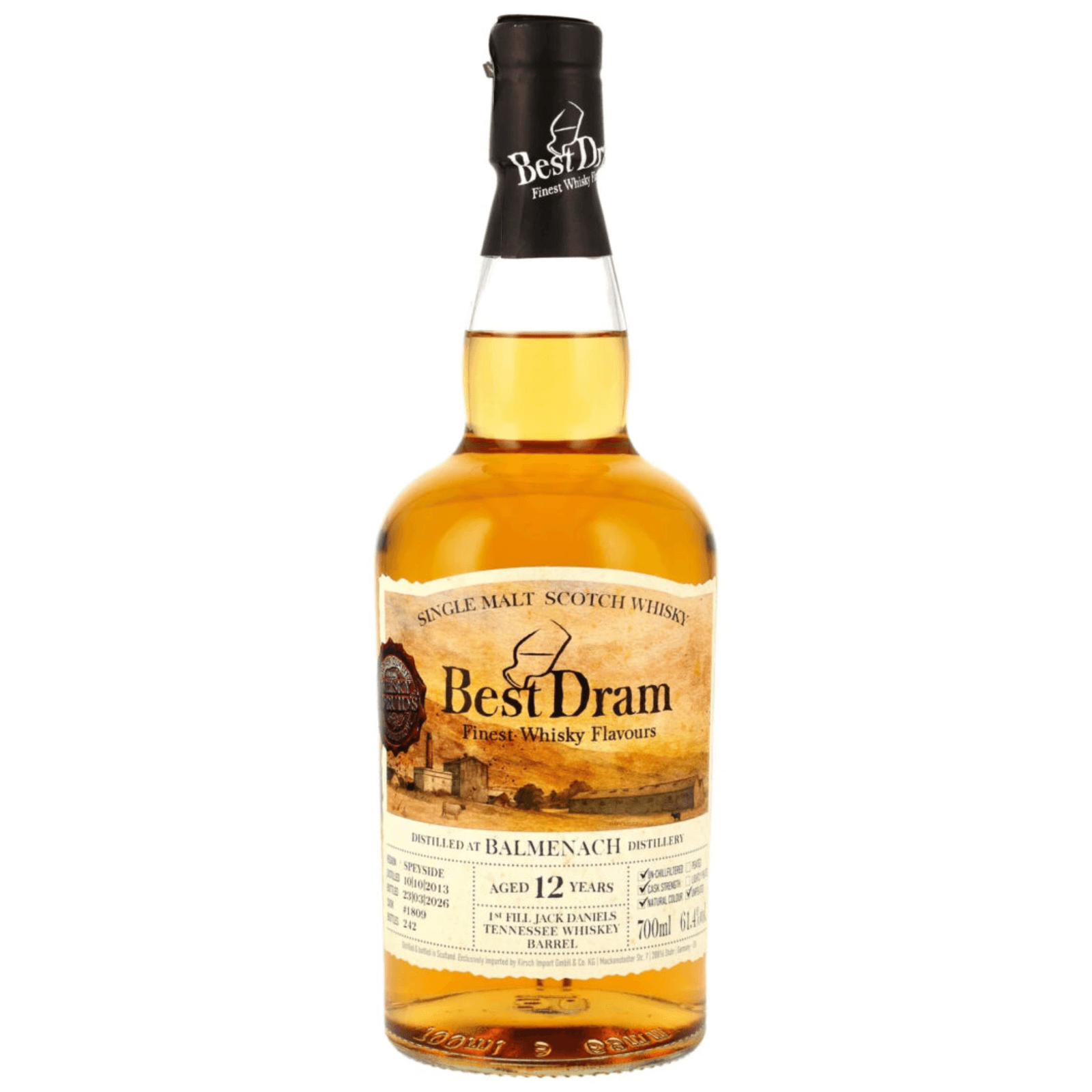Balmenach 12 Years Old 2013 Best Dram Cask Nr.1809