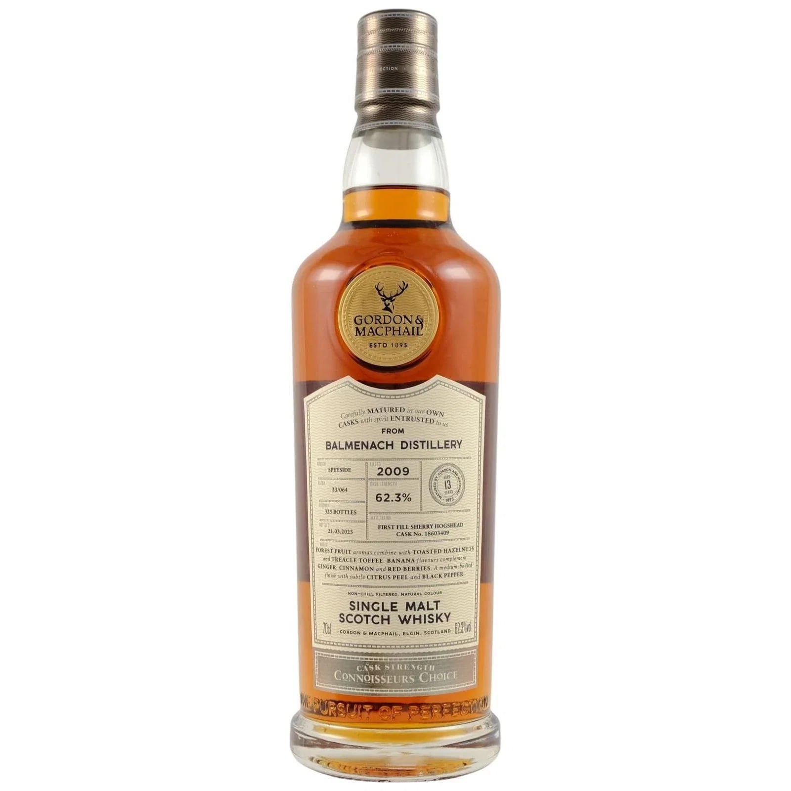 Balmenach 13 Years Old 2009 Connoisseurs Choice Cask Strength Gordon & Macphail Cask Nr. 18603409
