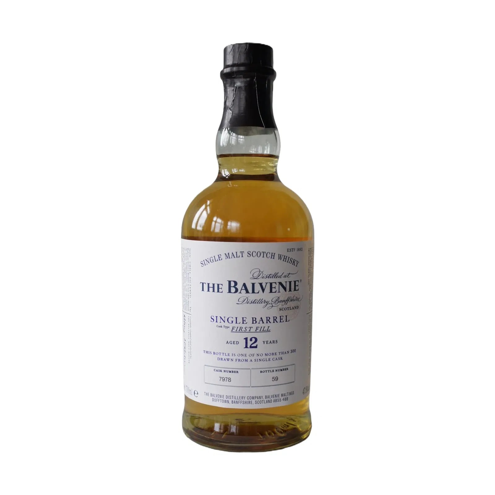 Balvenie 12 Years Old Single Barrel 7978