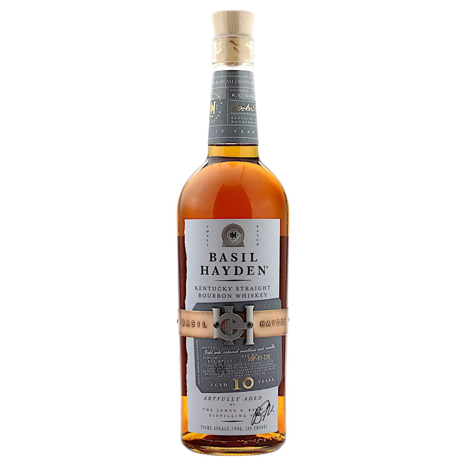 Basil Hayden 10 Years Old Artfully Aged - Kentucky Straight Bourbon Whiskey