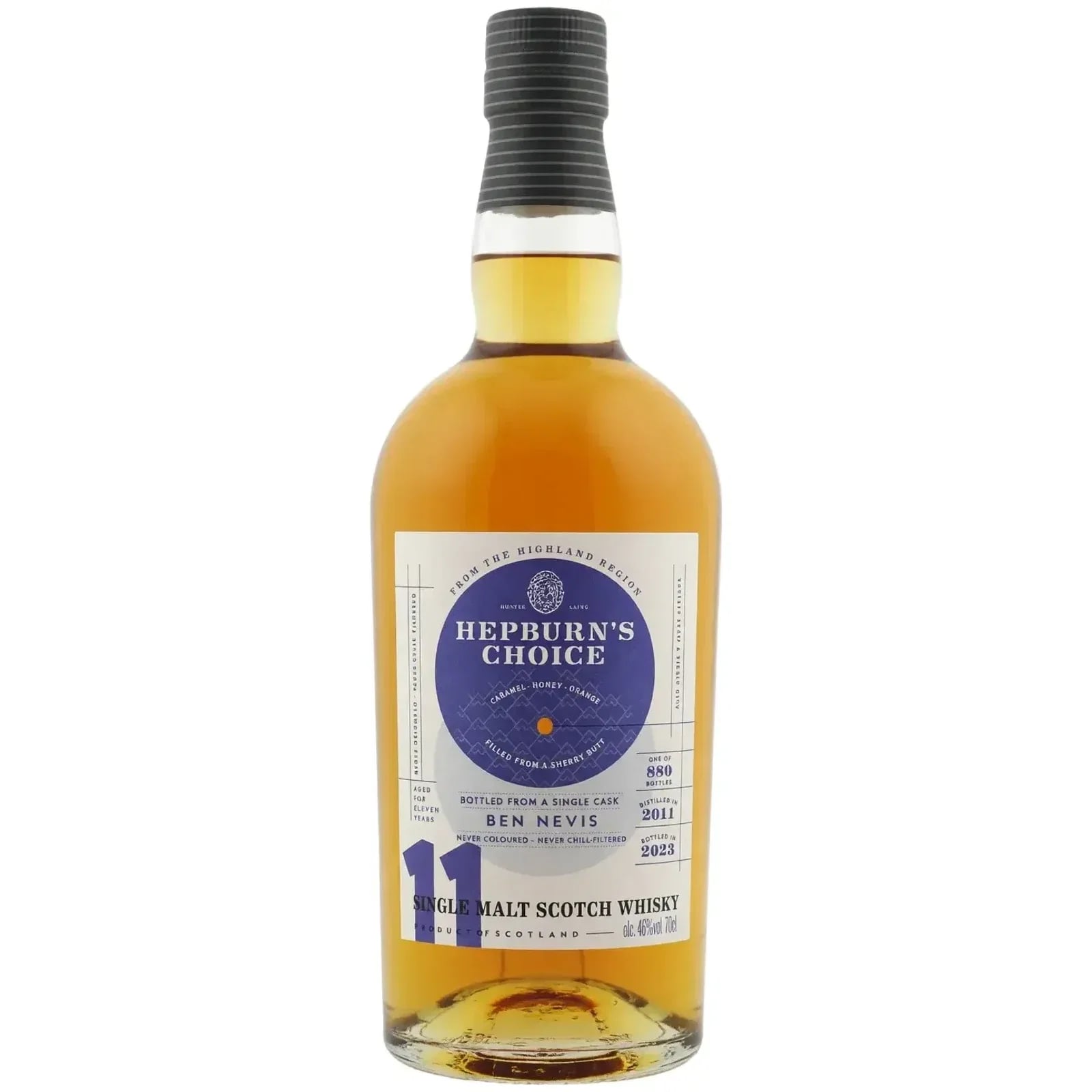 Ben Nevis 11 Years Old 2011 Hepburn'S Choice Hunter Laing