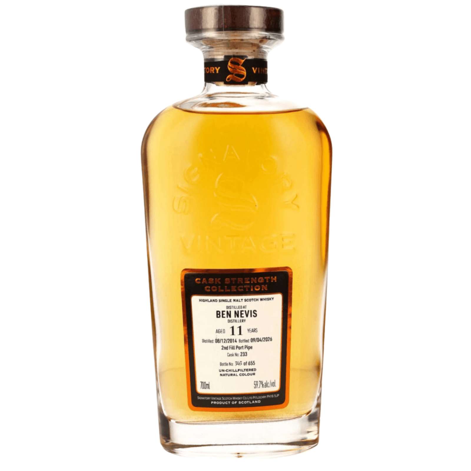 Ben Nevis 11 Years Old 2014 Signatory Vintage Cask Nr.233