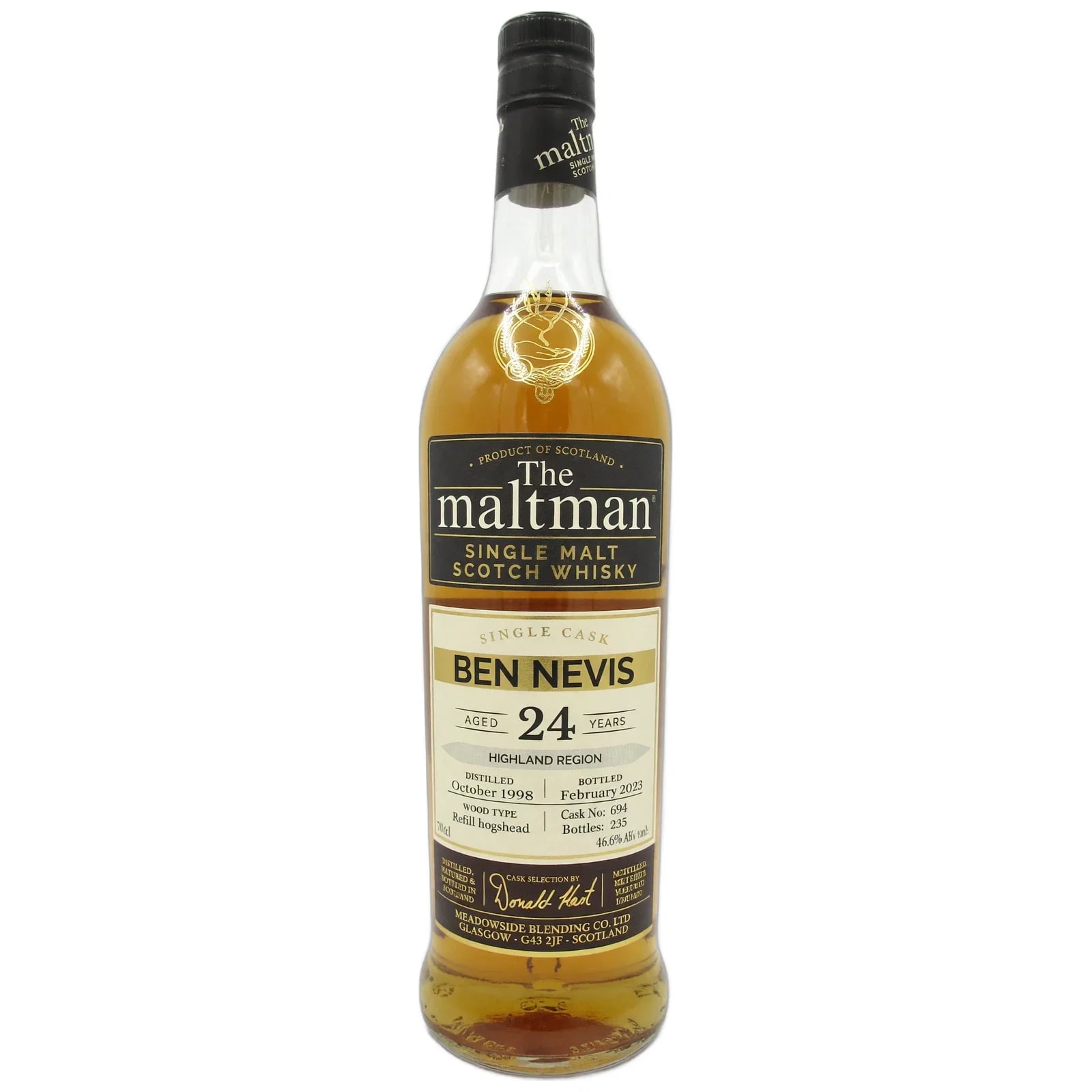 Ben Nevis 24 Years Old 1998 The Maltman