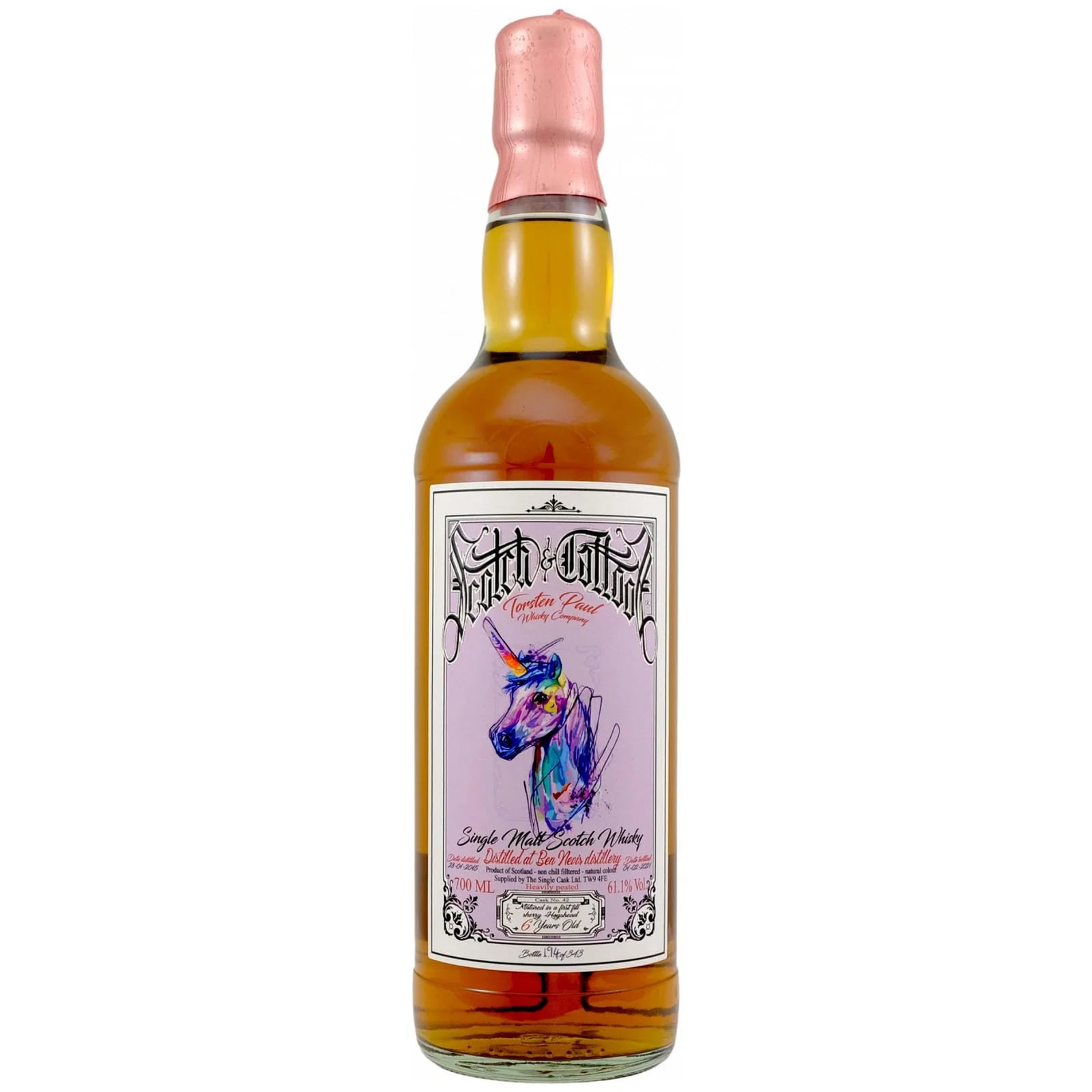 Ben Nevis 6 Years Old 2015 Scotch & Tattoos Torsten Paul Whisky Company 42