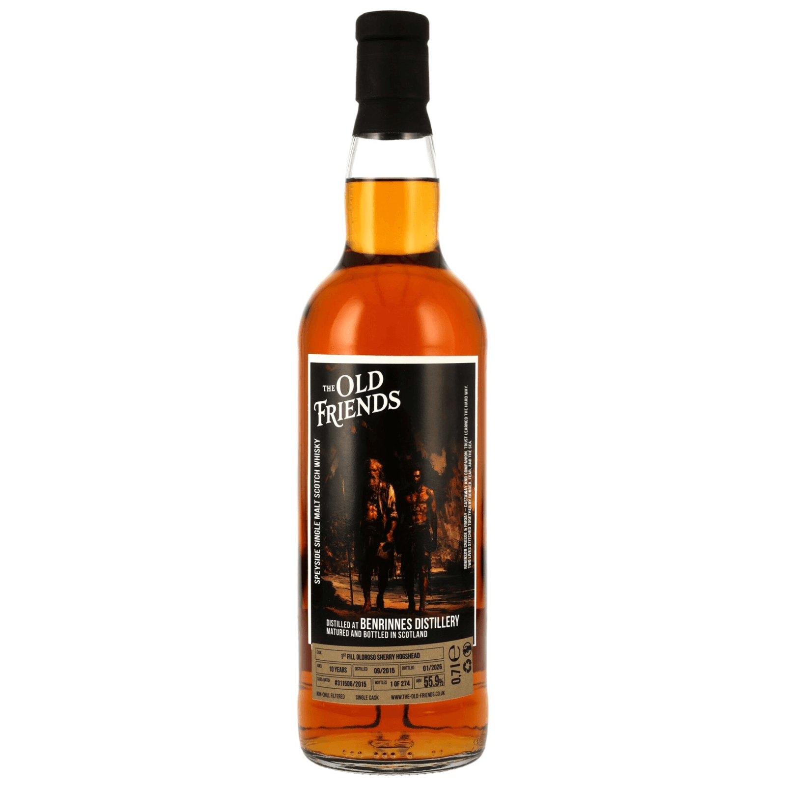 Benrinnes 10 Years Old 2015 The Old Friends Cask Nr. 311506