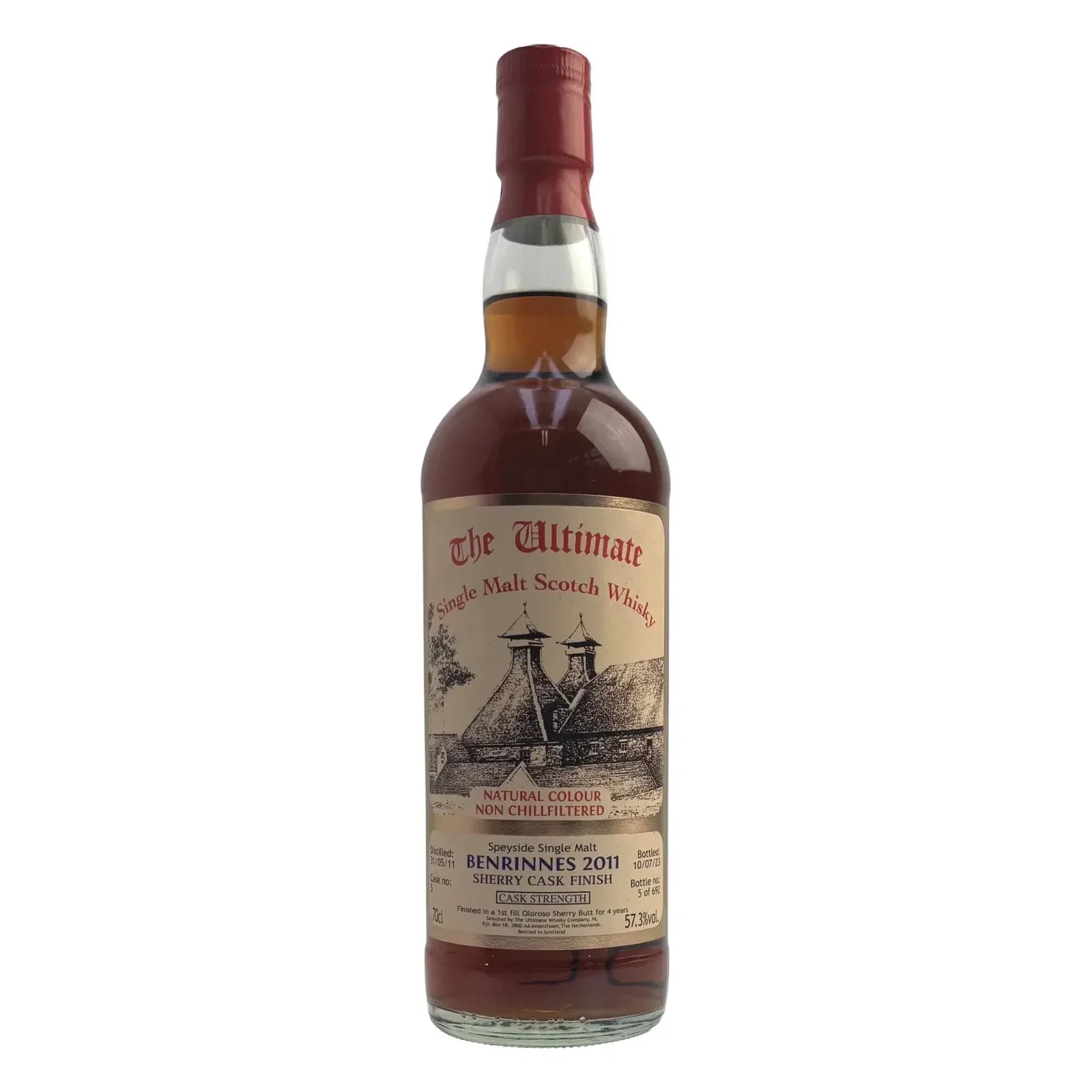 Benrinnes 12 Years Old 2011 The Ultimate Selection Cask Nr. 5