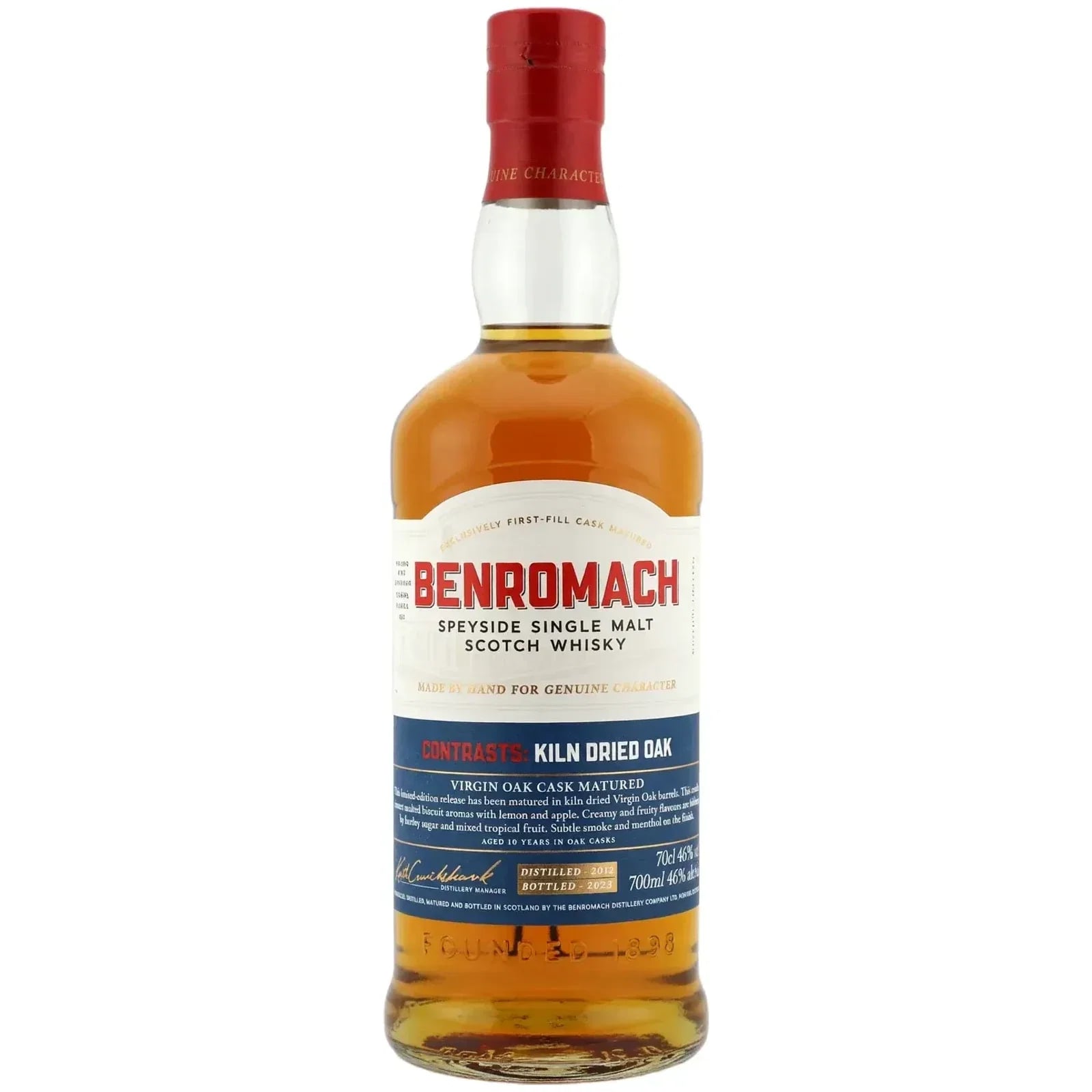 Benromach 10 Years Old 2012 Contrasts Kiln Dried