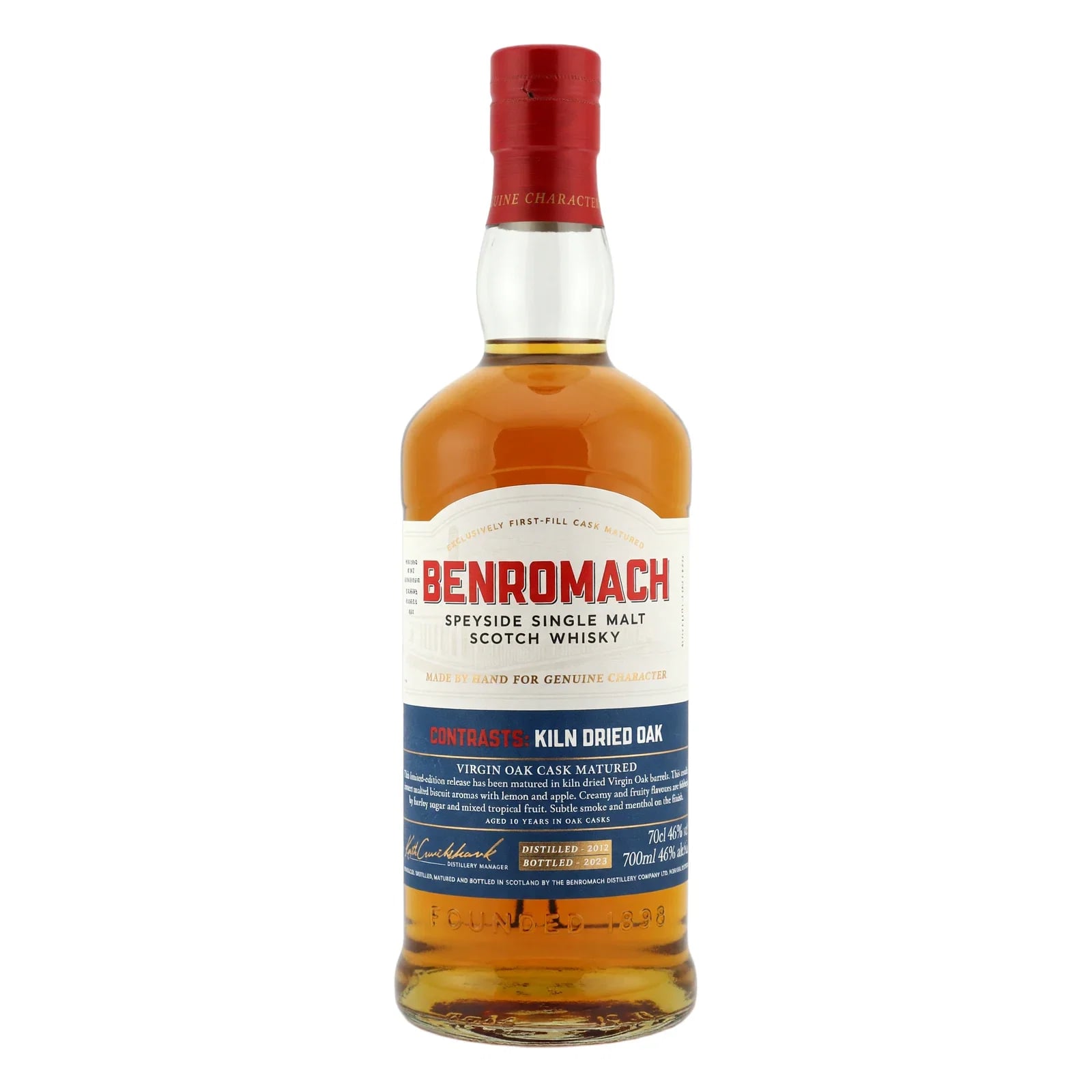 Benromach 10 Years Old 2012 Contrasts Kiln Dried