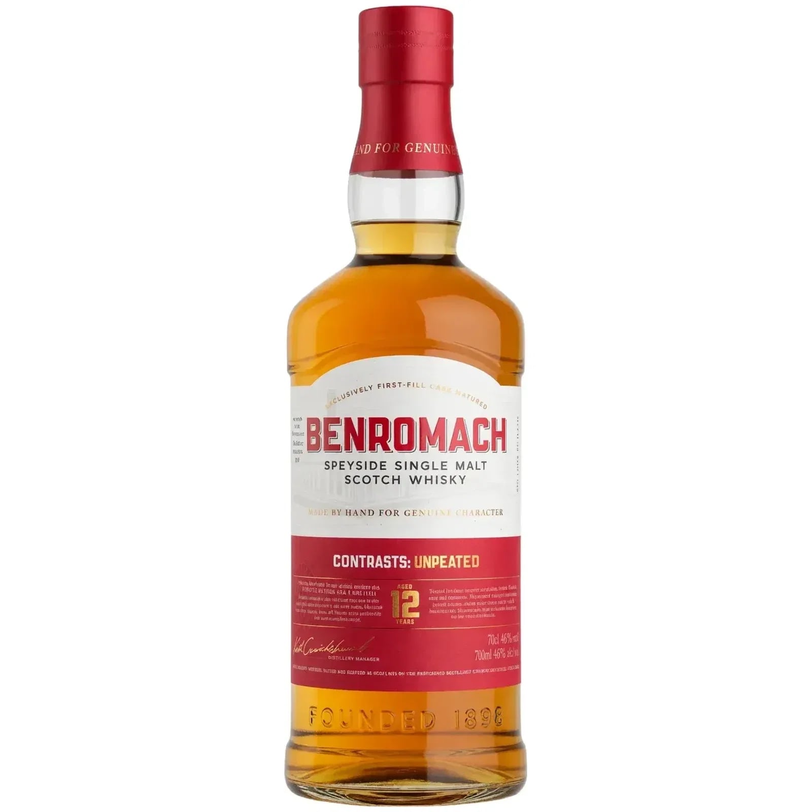 Benromach 12 Years Old Contrasts: Unpeated