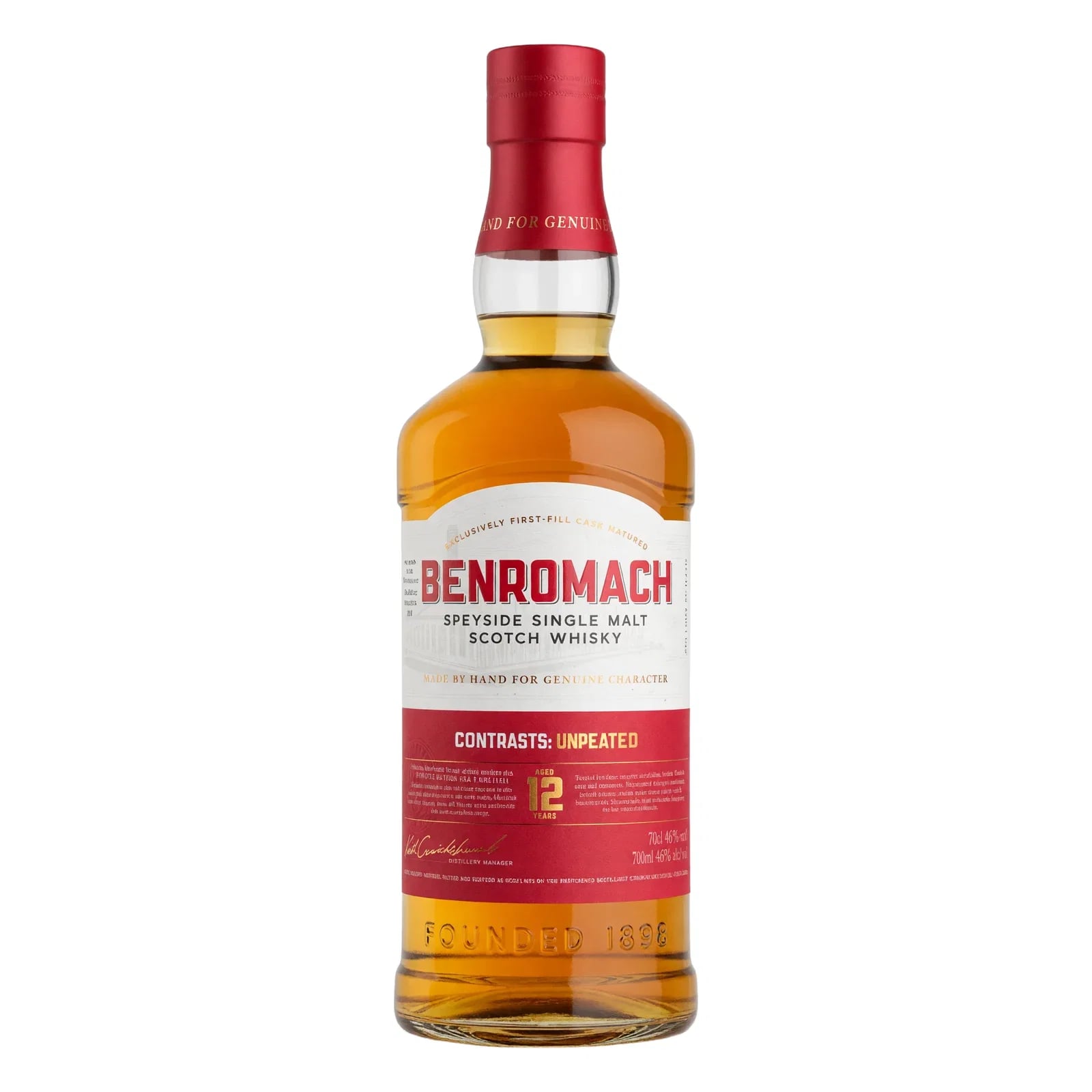Benromach 12 Years Old Contrasts: Unpeated