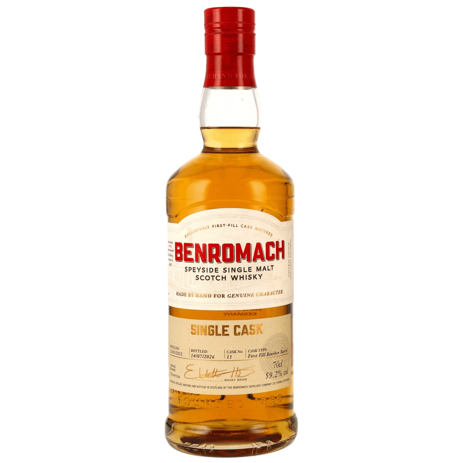 Benromach 14 Years Old 2012 Single Cask Cask Nr.11