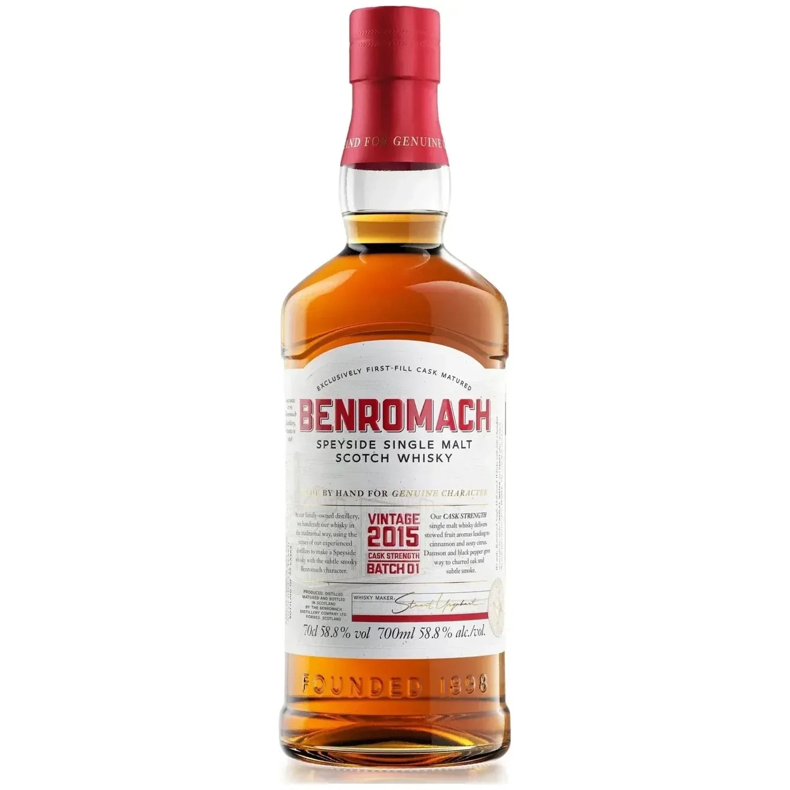 Benromach 2015 Vintage Cask Strength Batch 1