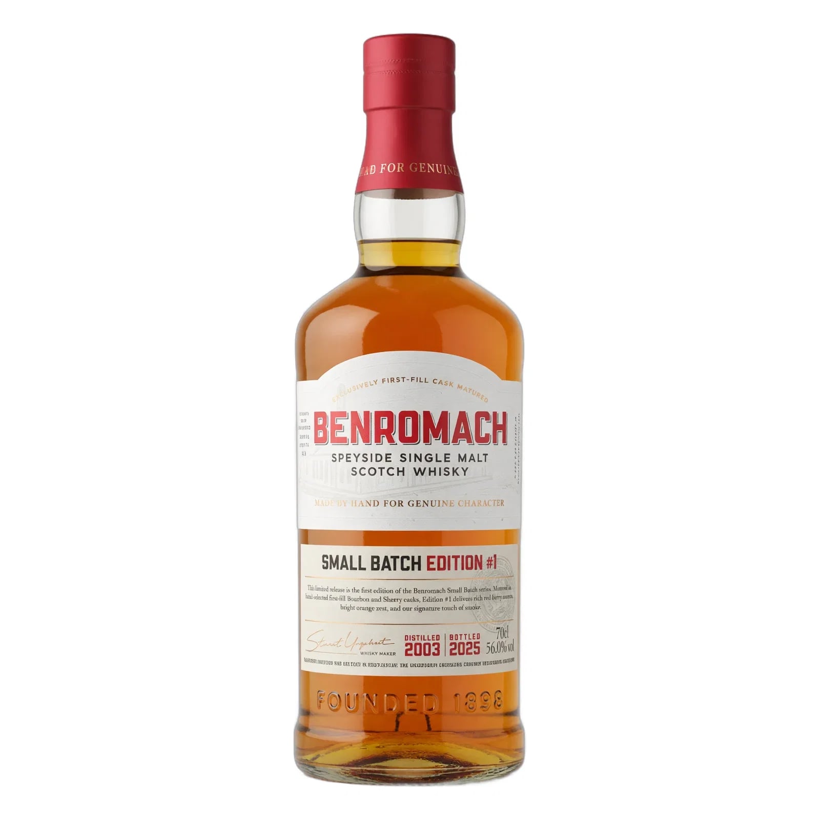 Benromach 22 Years Old 2003 Small Batch Edition #1